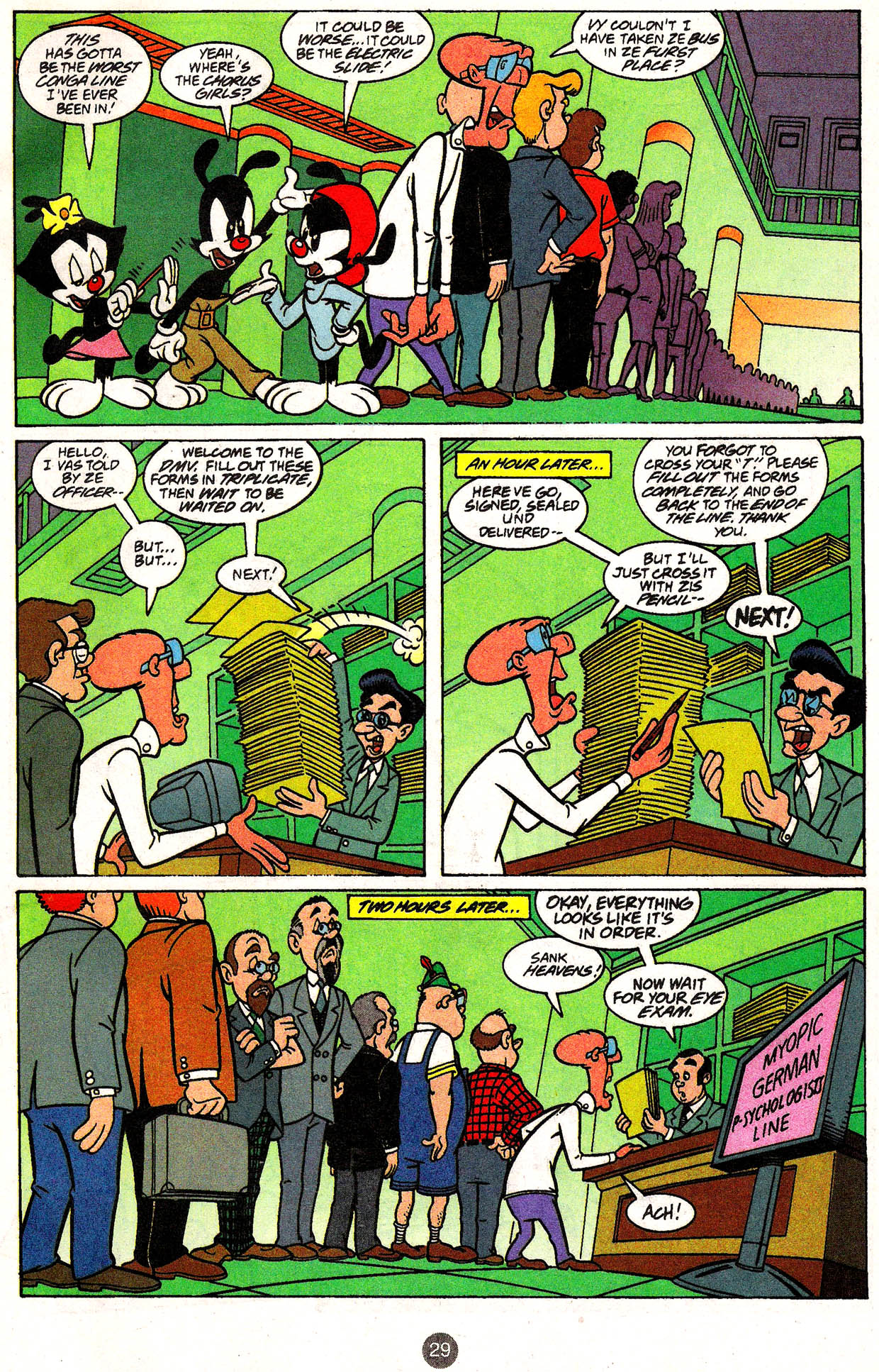 Read online Animaniacs comic -  Issue #40 - 30