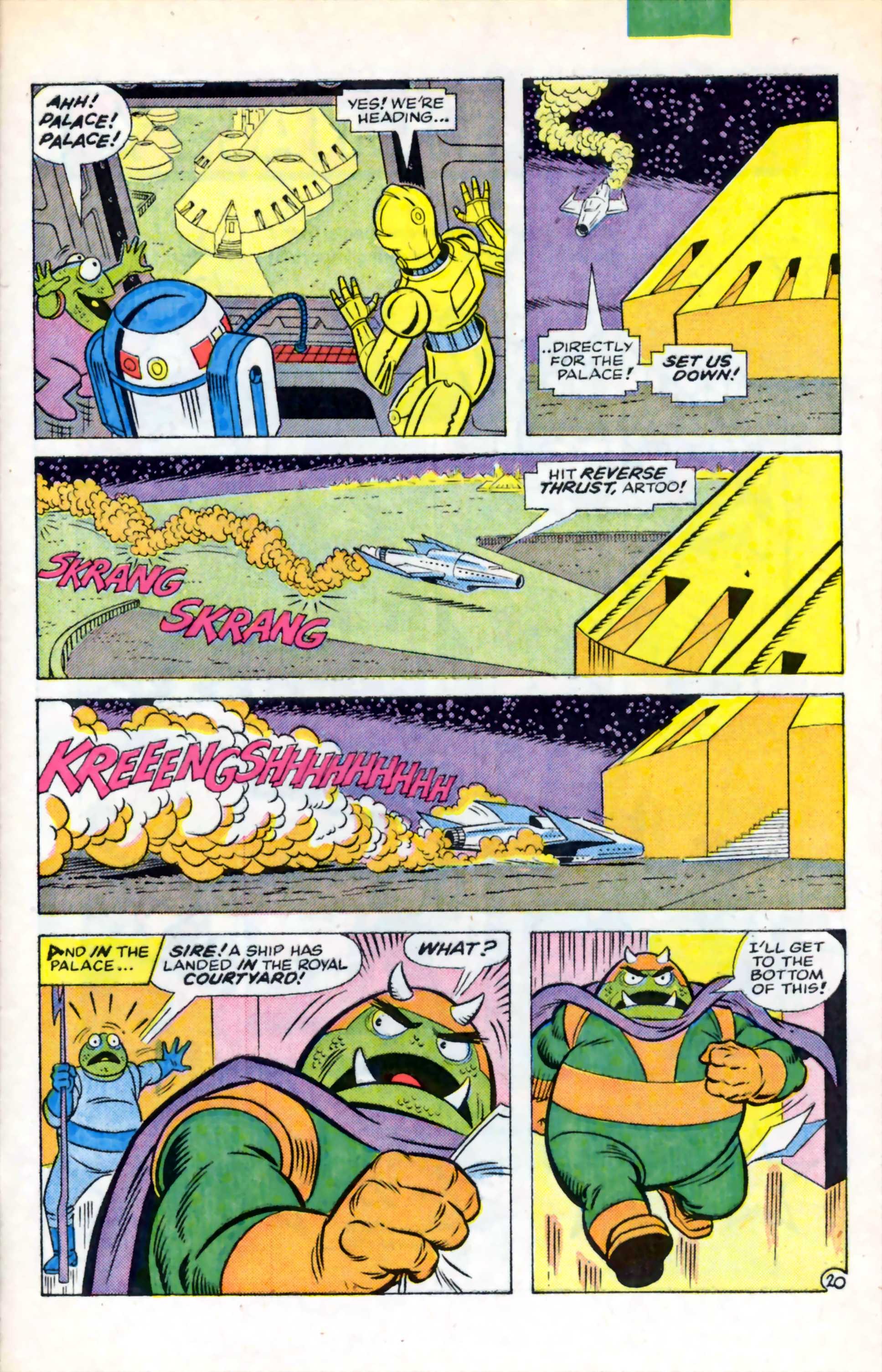 Read online Ewoks (1987) comic -  Issue #10 - 21