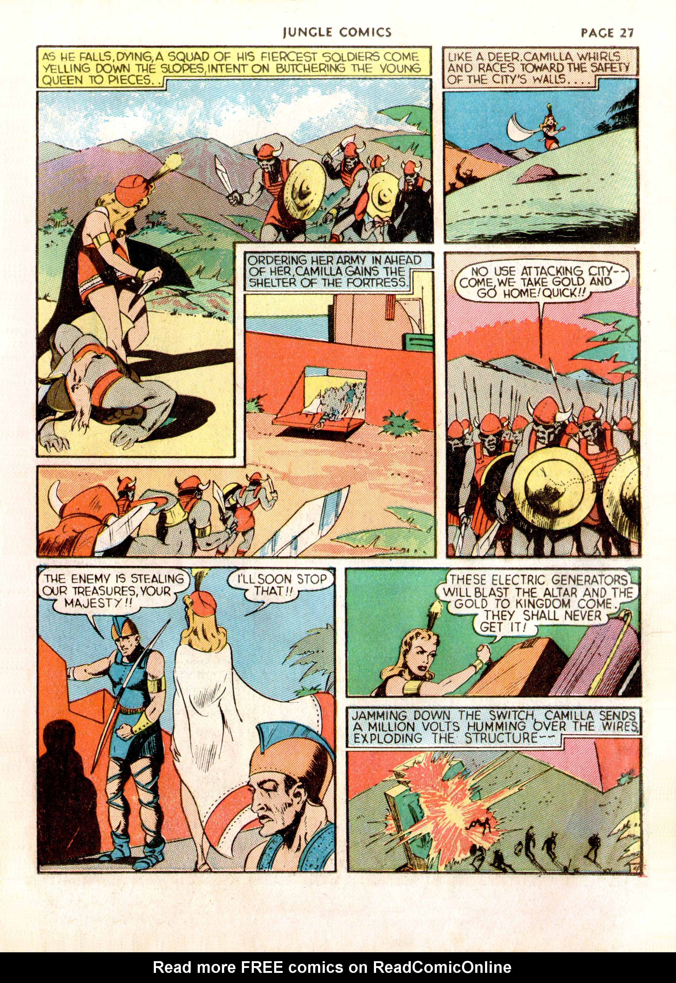 Read online Jungle Comics comic -  Issue #5 - 30