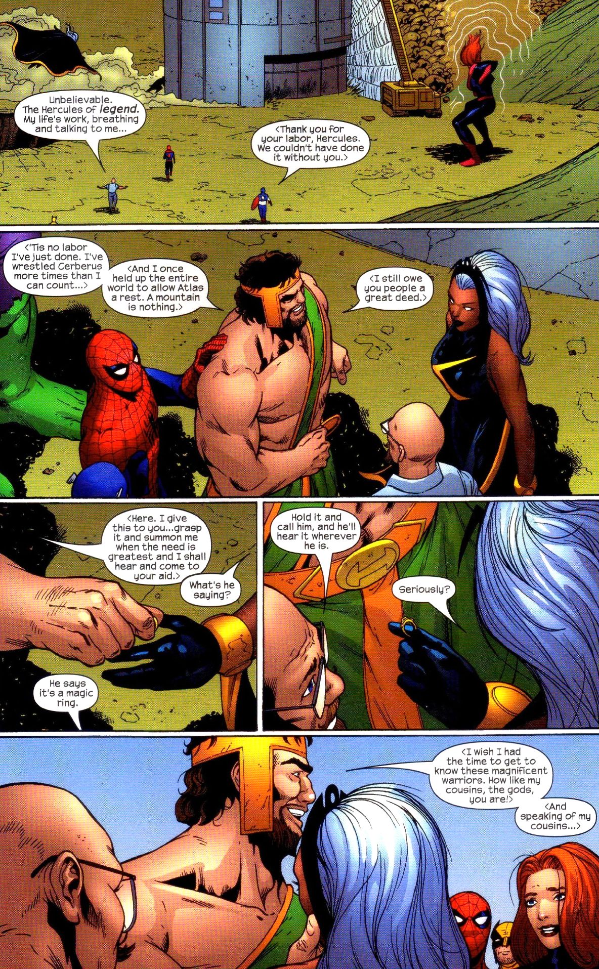 Read online Marvel Adventures The Avengers comic -  Issue #18 - 21