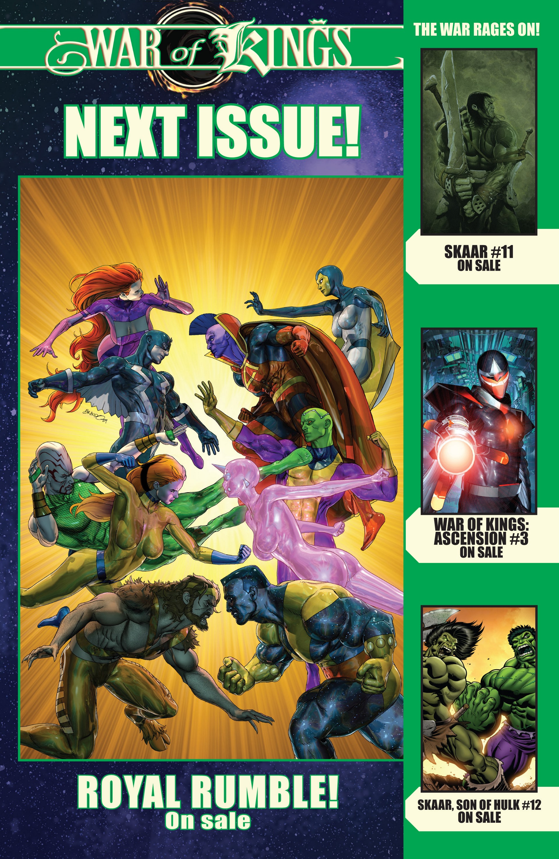 Read online War of Kings: Savage World of Skaar comic -  Issue # Full - 33