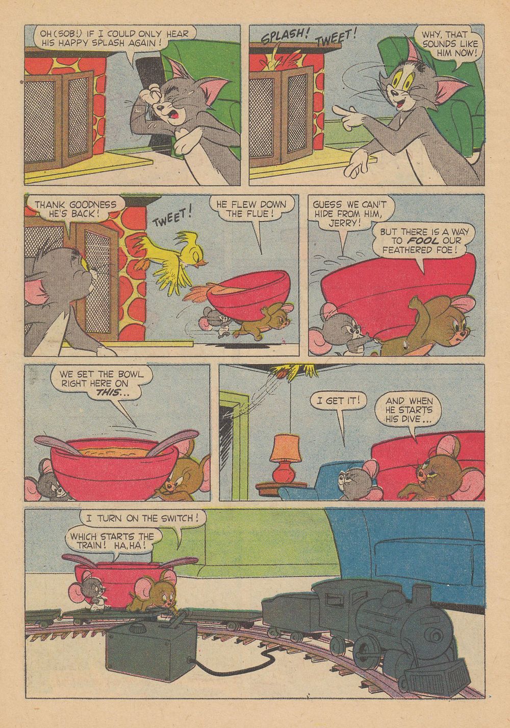 Read online Tom & Jerry Comics comic -  Issue #174 - 10