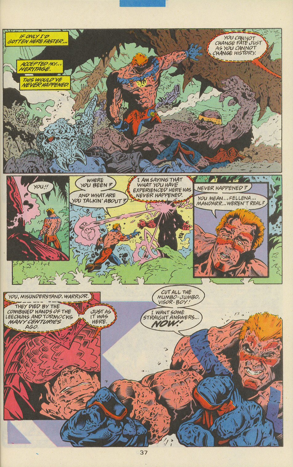 Read online Justice League America comic -  Issue #100c - 38