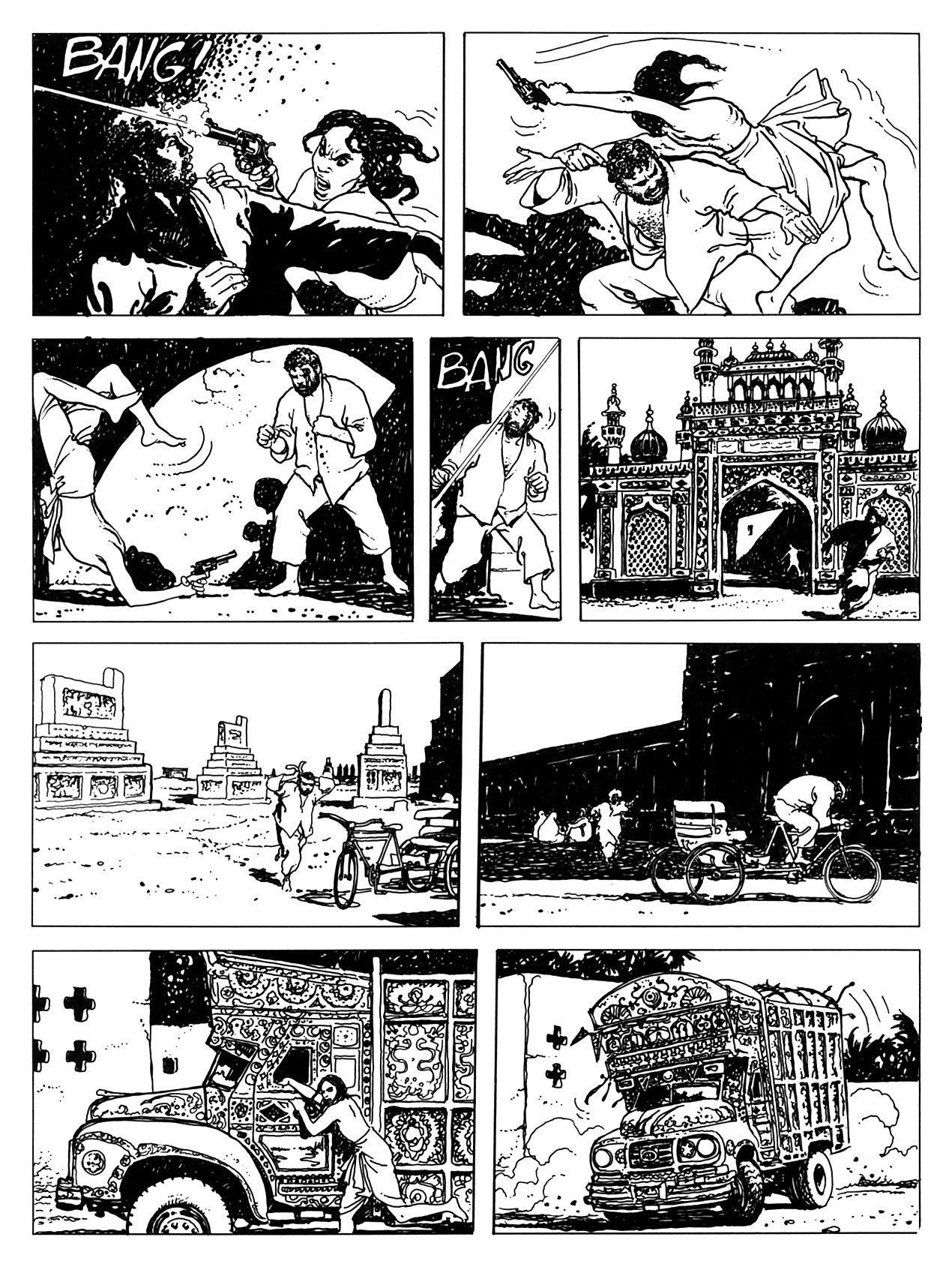 Read online Perchance to dream - The Indian adventures of Giuseppe Bergman comic -  Issue # TPB - 90