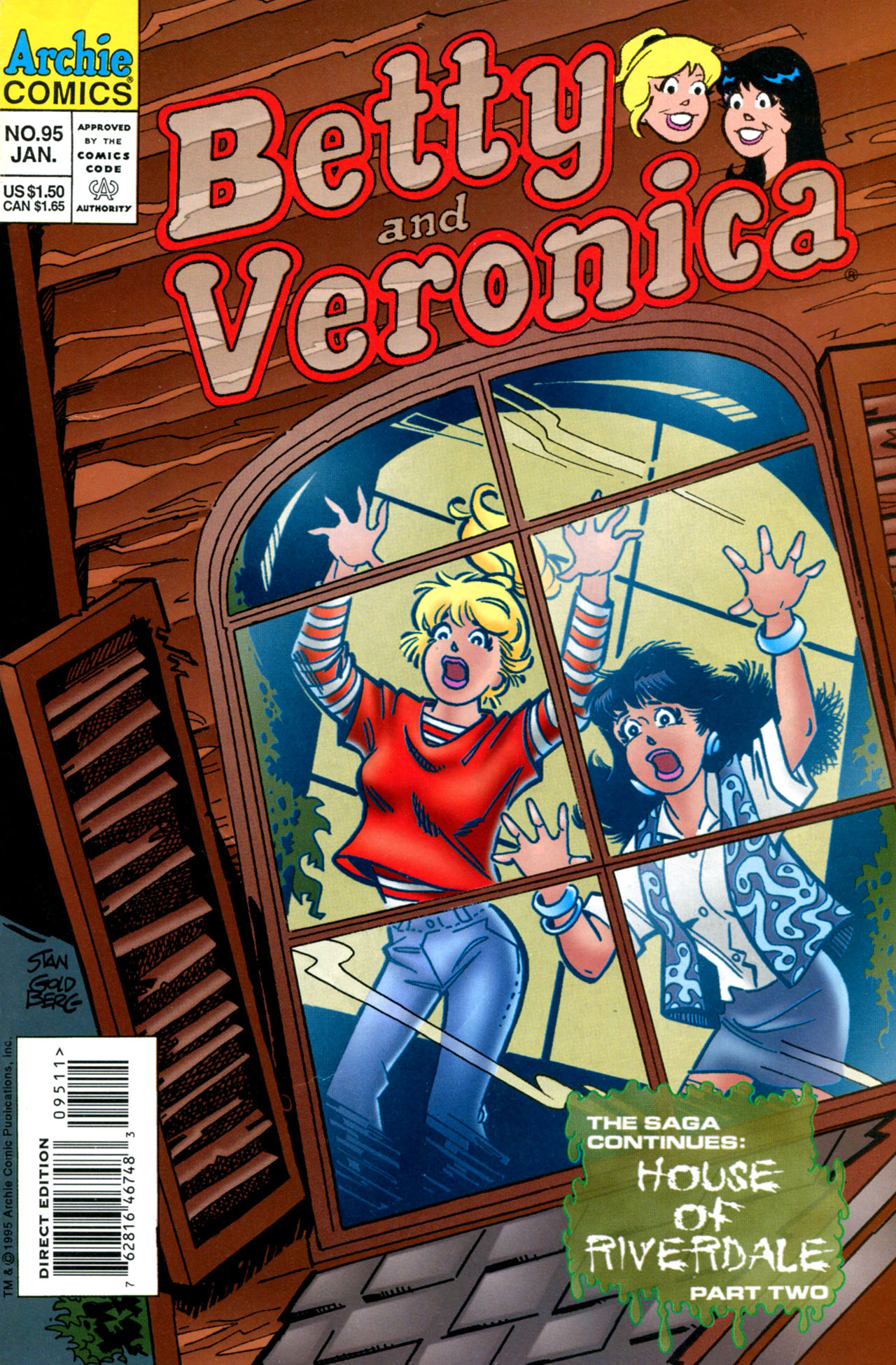 Read online Betty and Veronica (1987) comic -  Issue #95 - 1