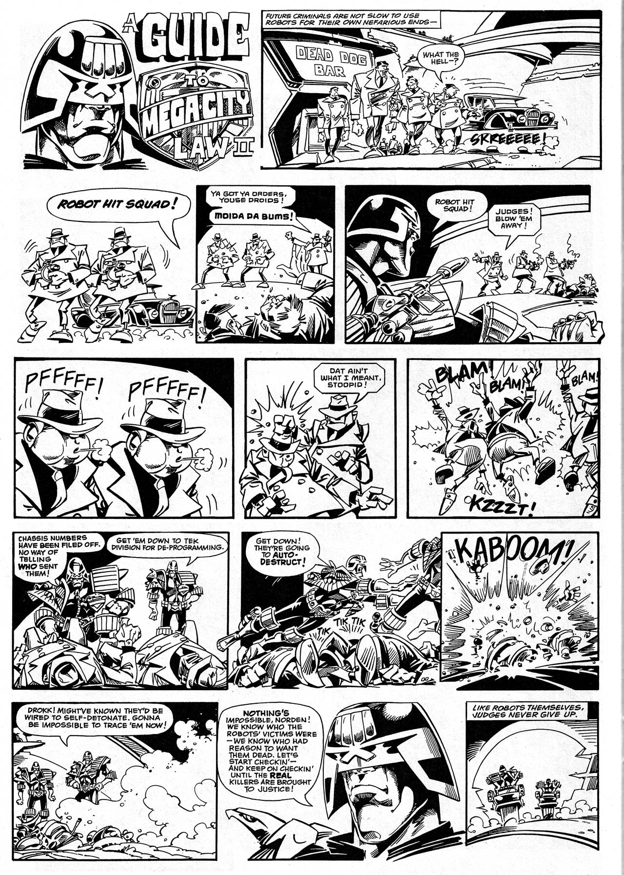 Read online Judge Dredd Megazine (vol. 3) comic -  Issue #57 - 18