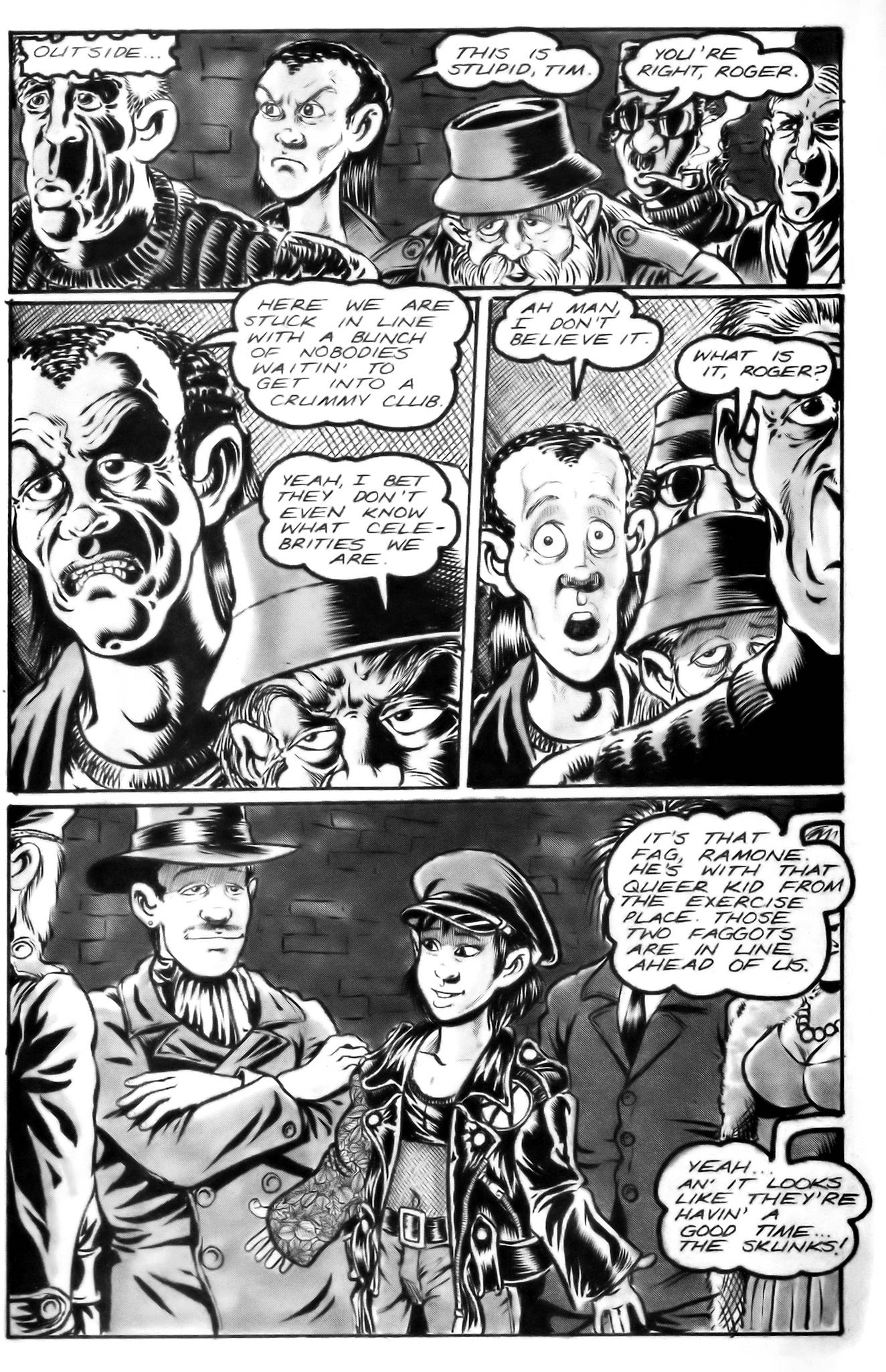 Read online Leather & Lace (1989) comic -  Issue #9 - 7