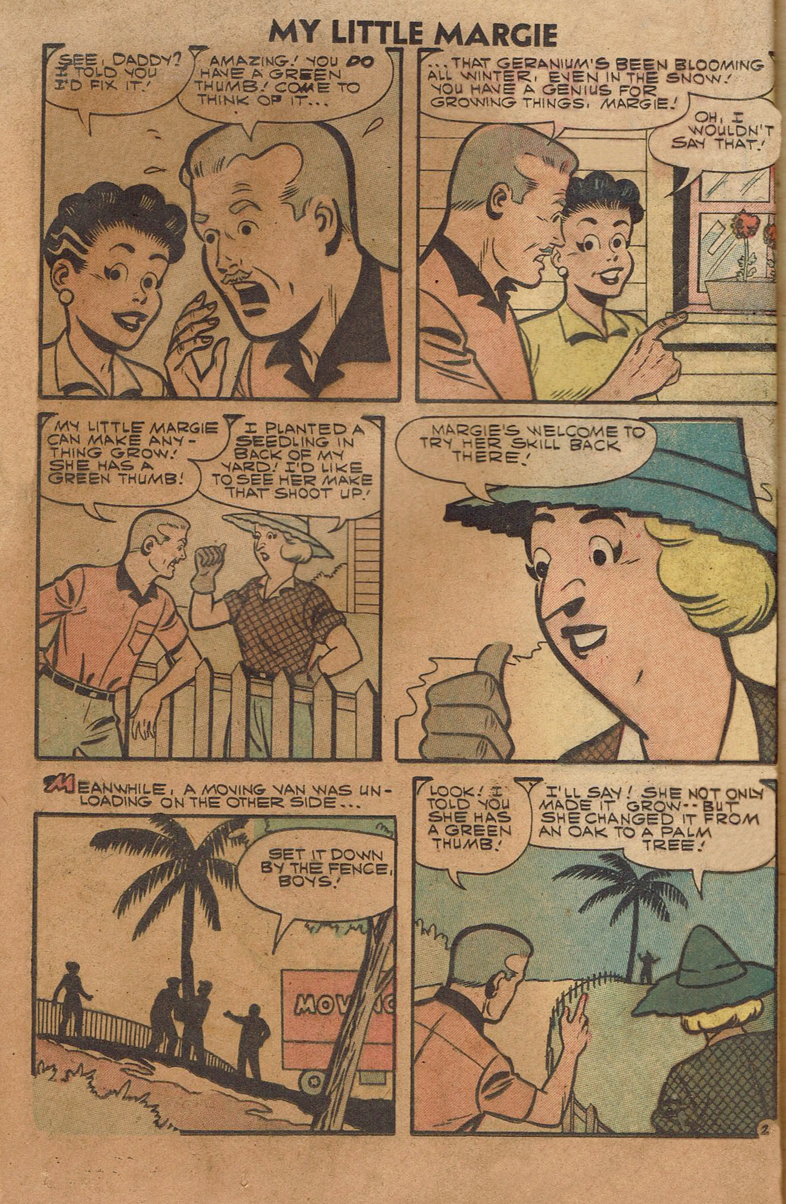 Read online My Little Margie (1954) comic -  Issue #20 - 43