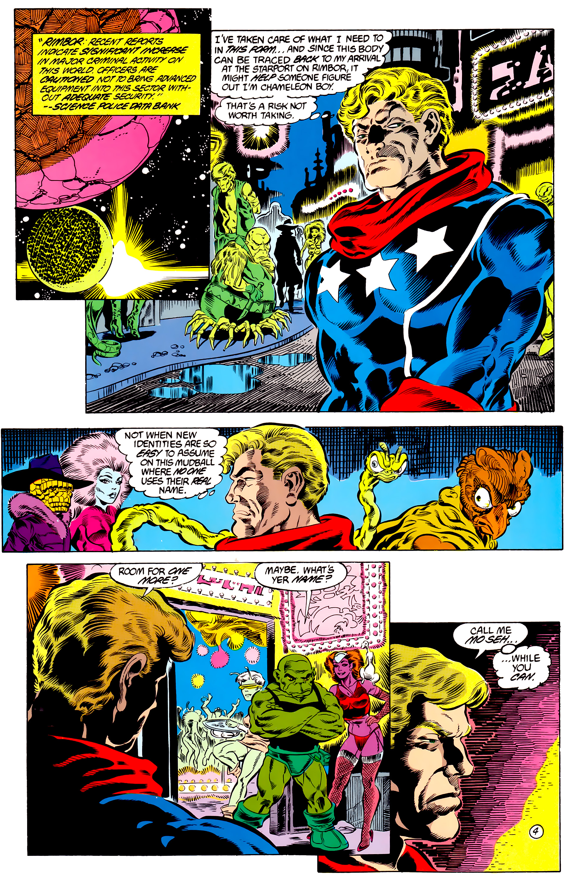 Read online Legion of Super-Heroes (1984) comic -  Issue #46 - 5
