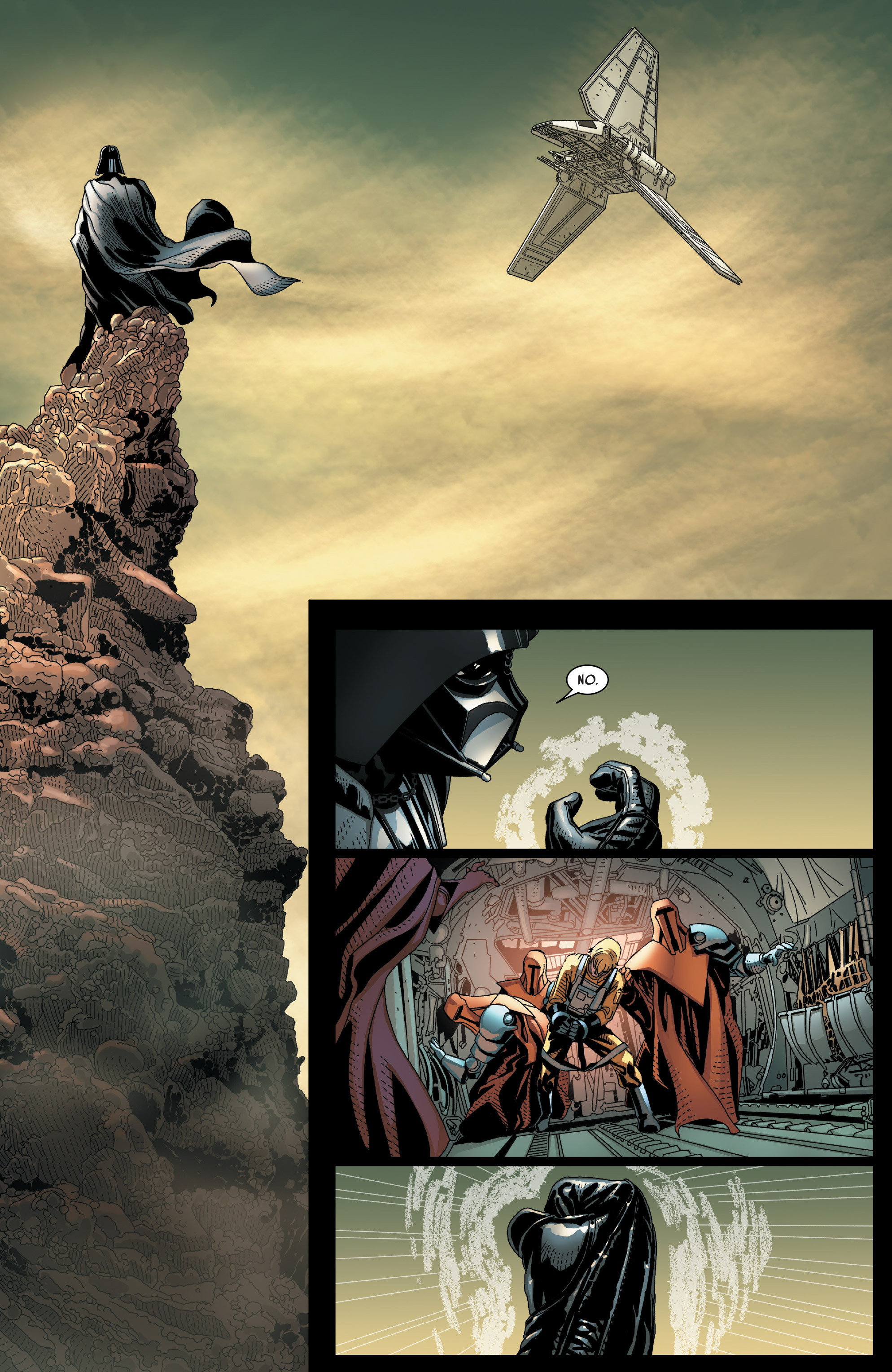 Read online Darth Vader comic -  Issue #15 - 15