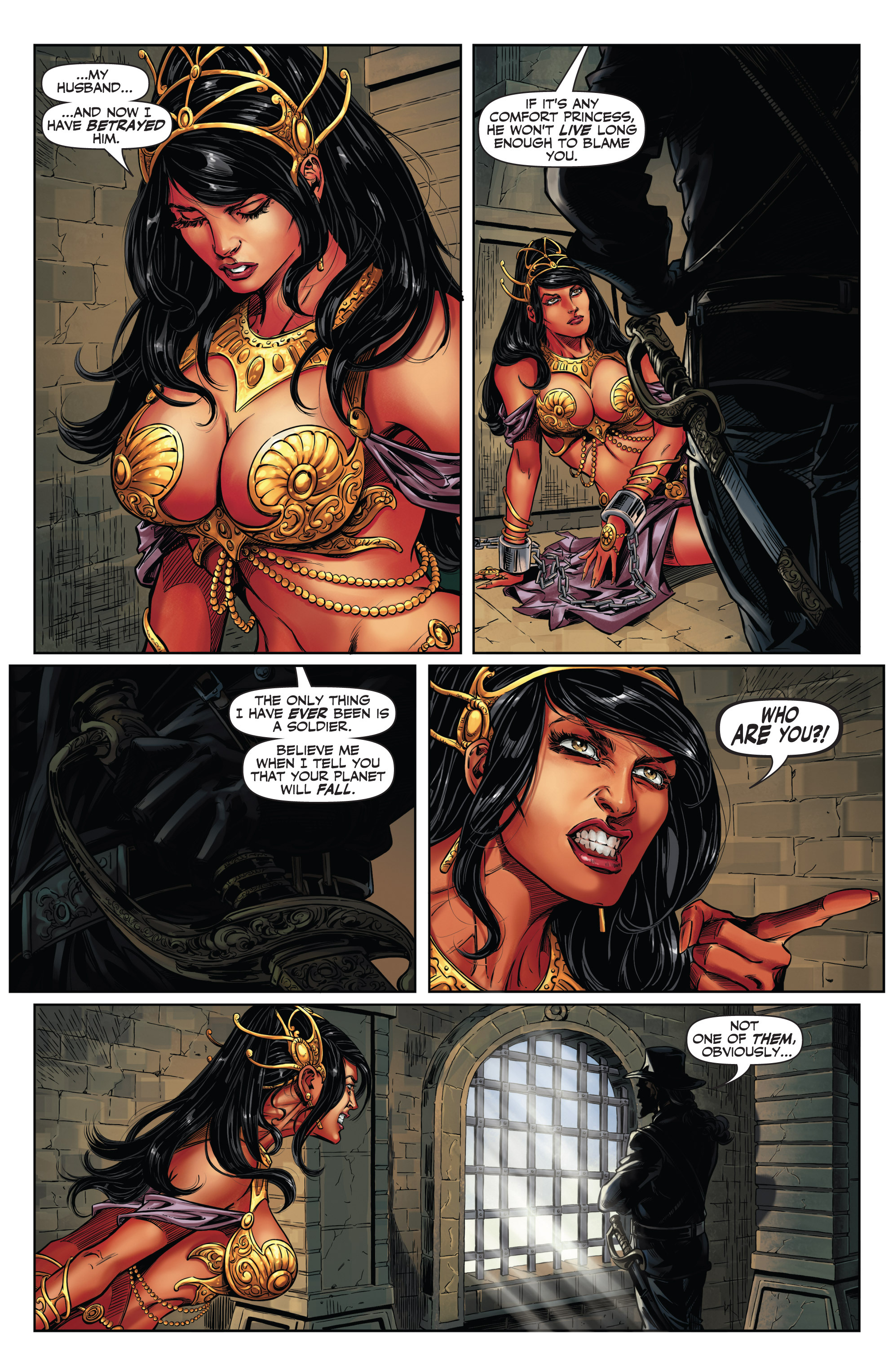Read online John Carter, Warlord of Mars (2014) comic -  Issue #1 - 16