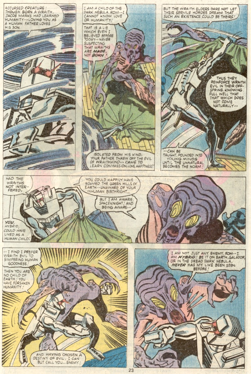 Read online ROM (1979) comic -  Issue #17 - 19