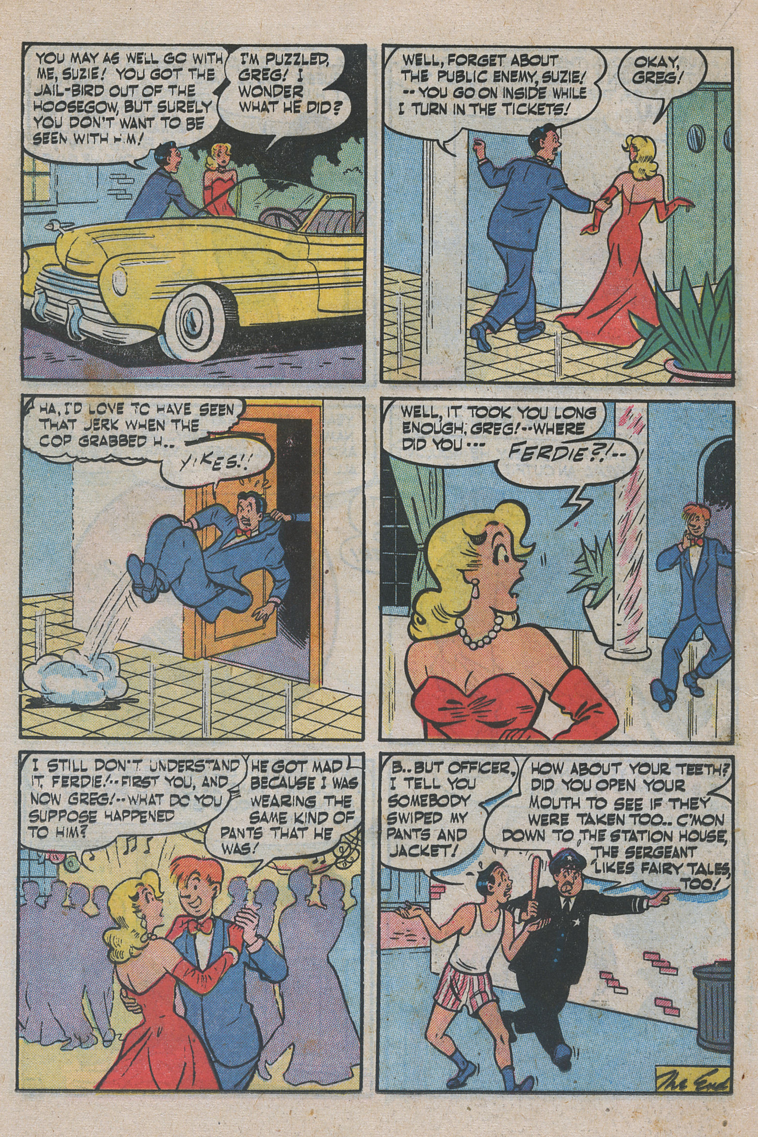 Read online Pep Comics comic -  Issue #95 - 22