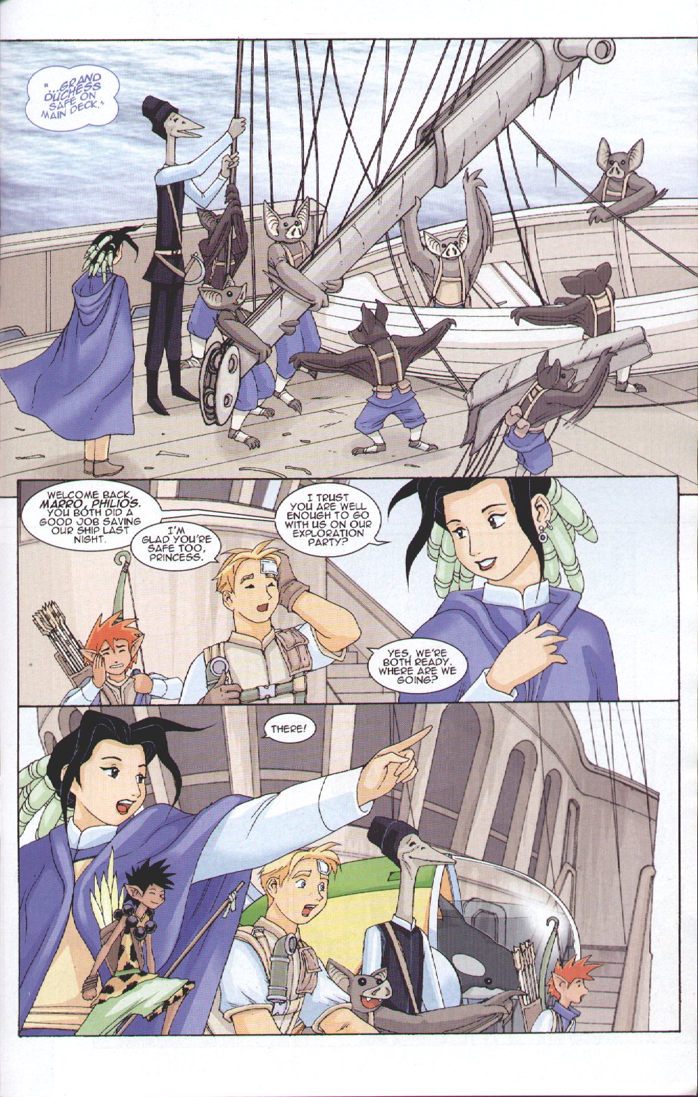 Read online Neotopia Vol. 2: The Perilous Winds of Athanon comic -  Issue #3 - 9