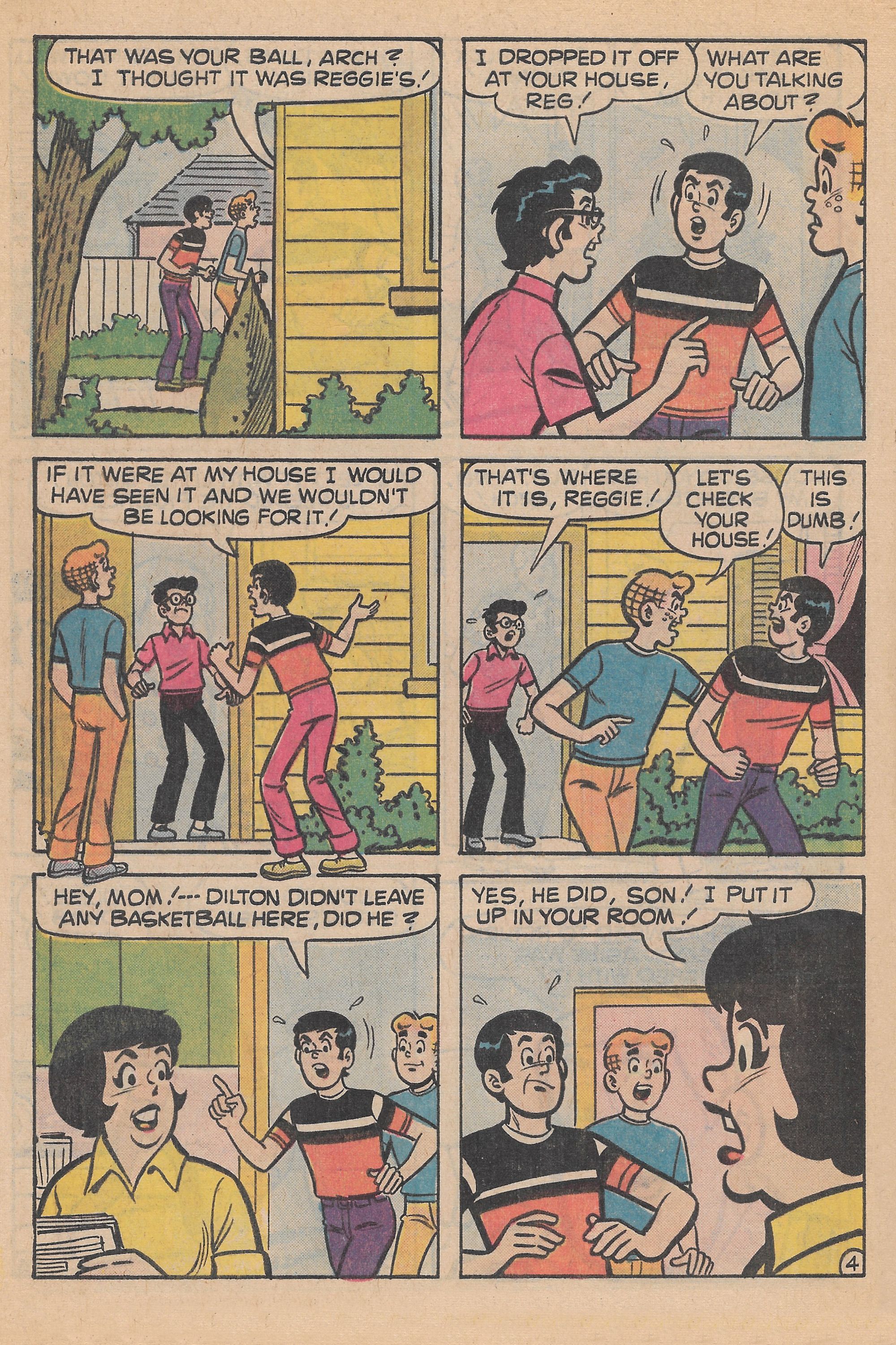 Read online Reggie and Me (1966) comic -  Issue #99 - 32
