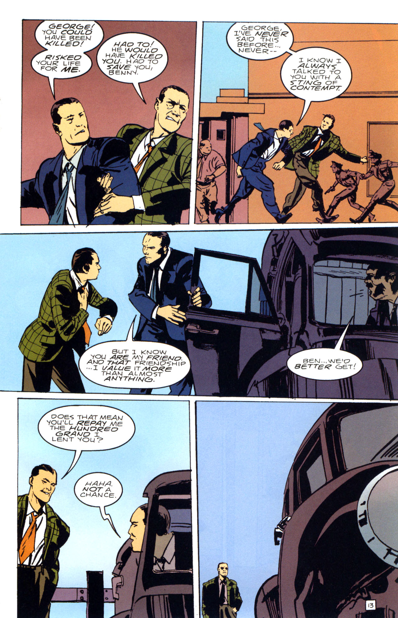 Read online Vigilante: City Lights, Prairie Justice comic -  Issue #4 - 14