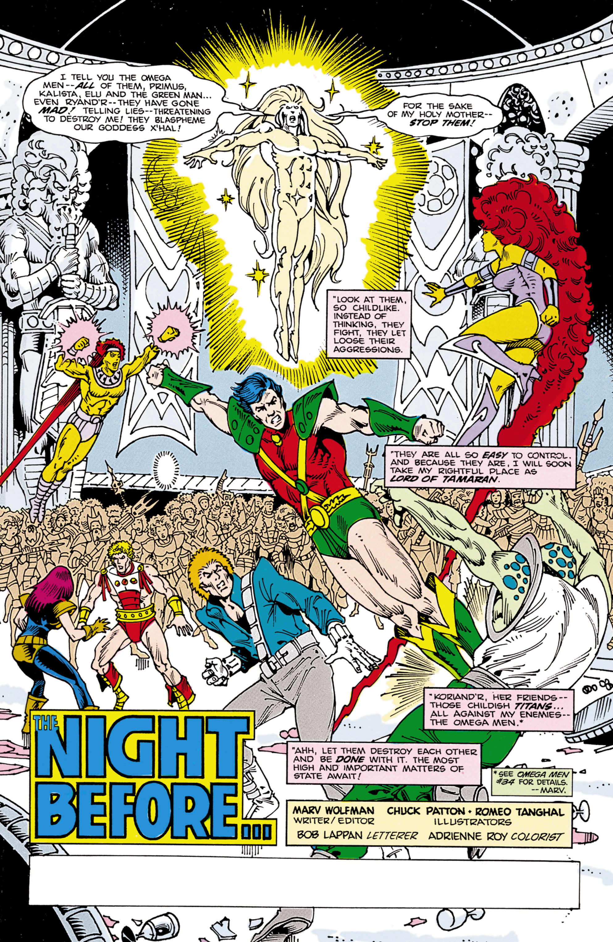 Read online The New Teen Titans (1984) comic -  Issue #16 - 2