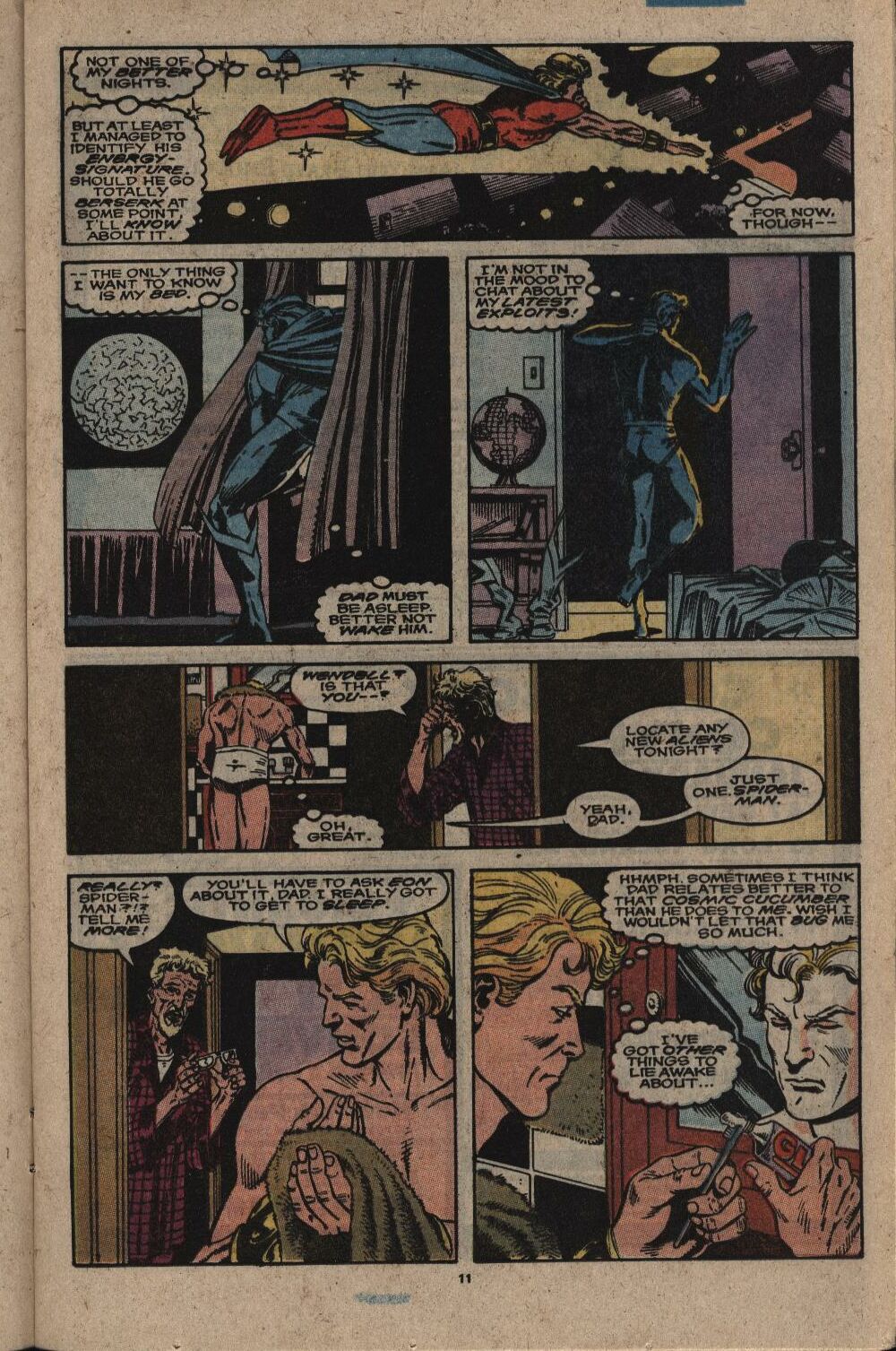 Read online Quasar comic -  Issue #7 - 8