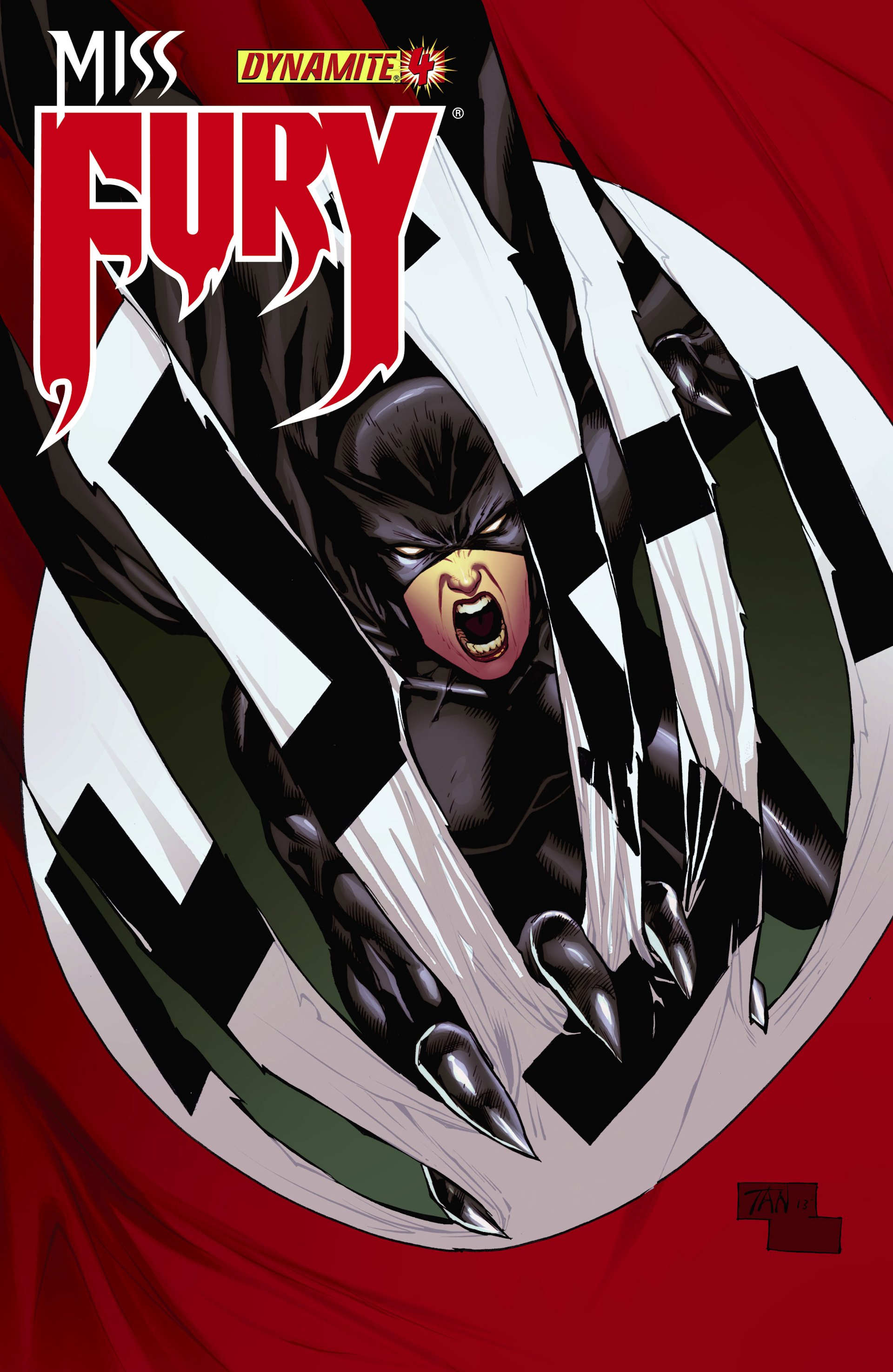 Read online Miss Fury (2011) comic -  Issue #4 - 1
