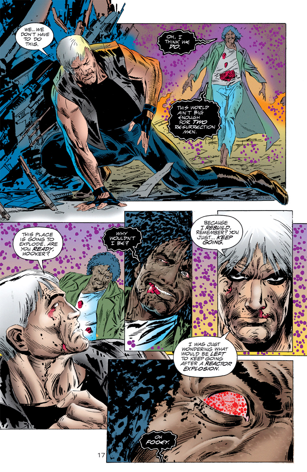 Read online Resurrection Man (1997) comic -  Issue #12 - 18
