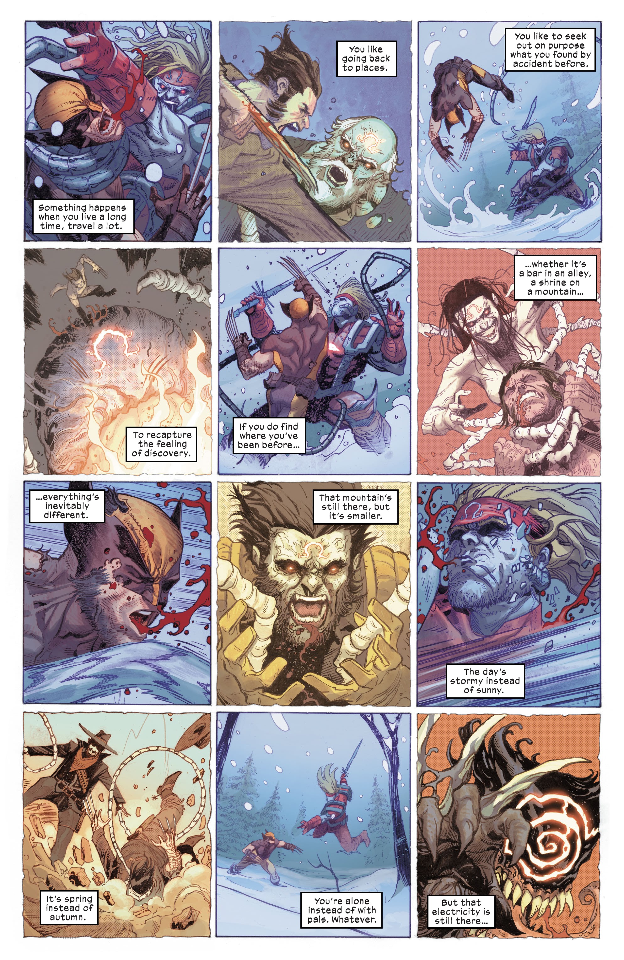 Read online X Lives Of Wolverine comic -  Issue #5 - 17