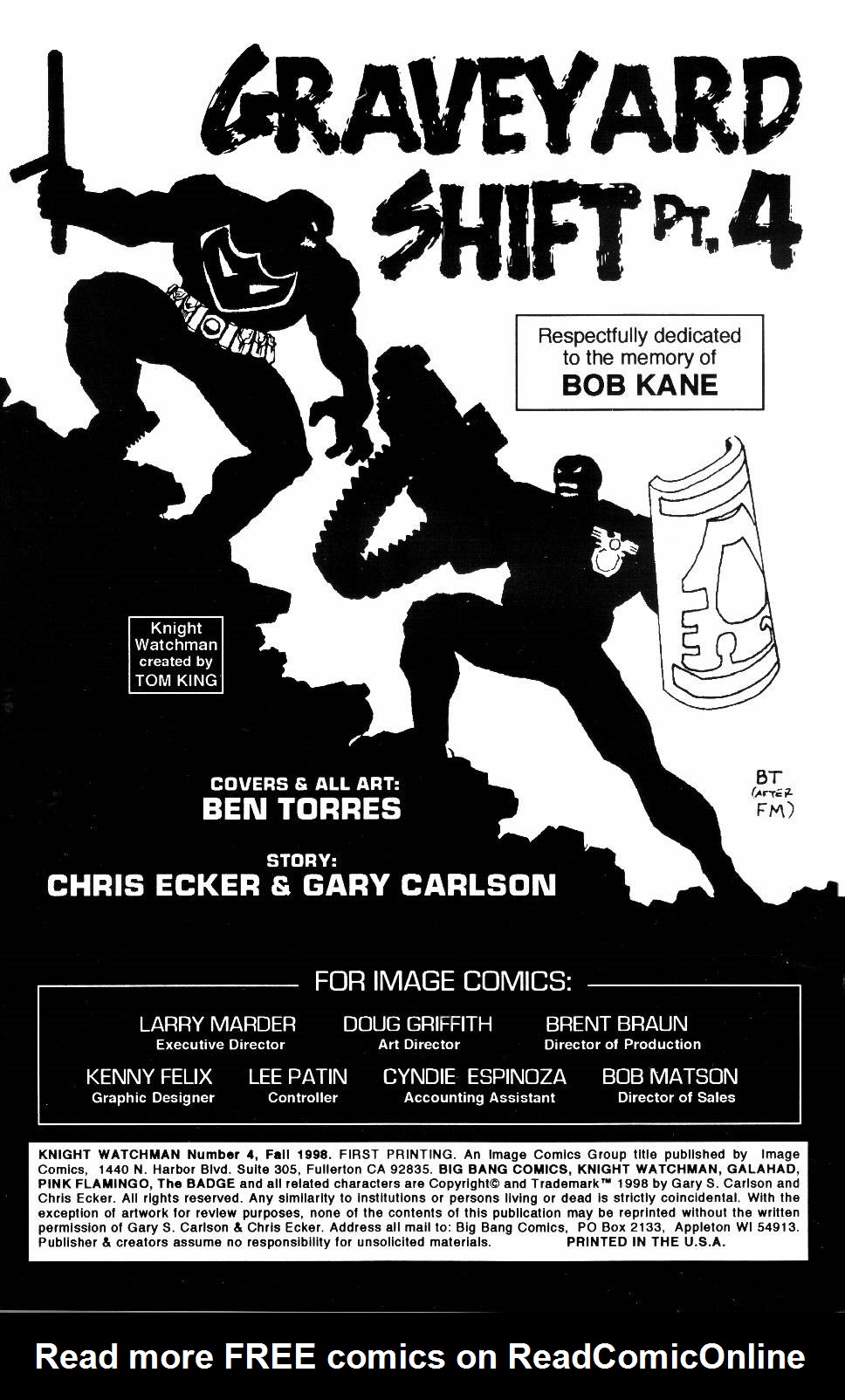 Read online Knight Watchman comic -  Issue #4 - 2