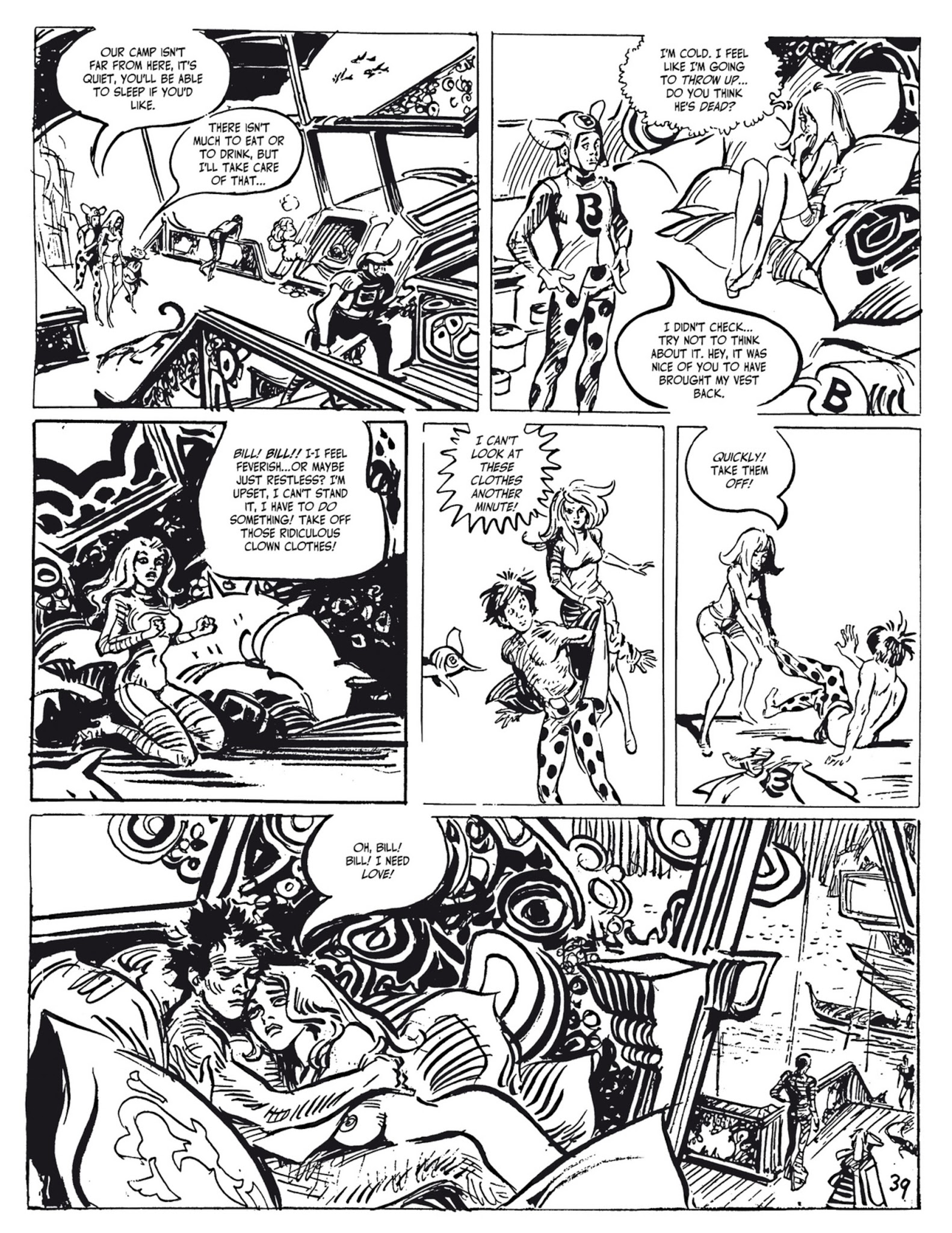 Read online Barbarella and The Wrath of the Minute-Eater comic -  Issue # TPB - 44