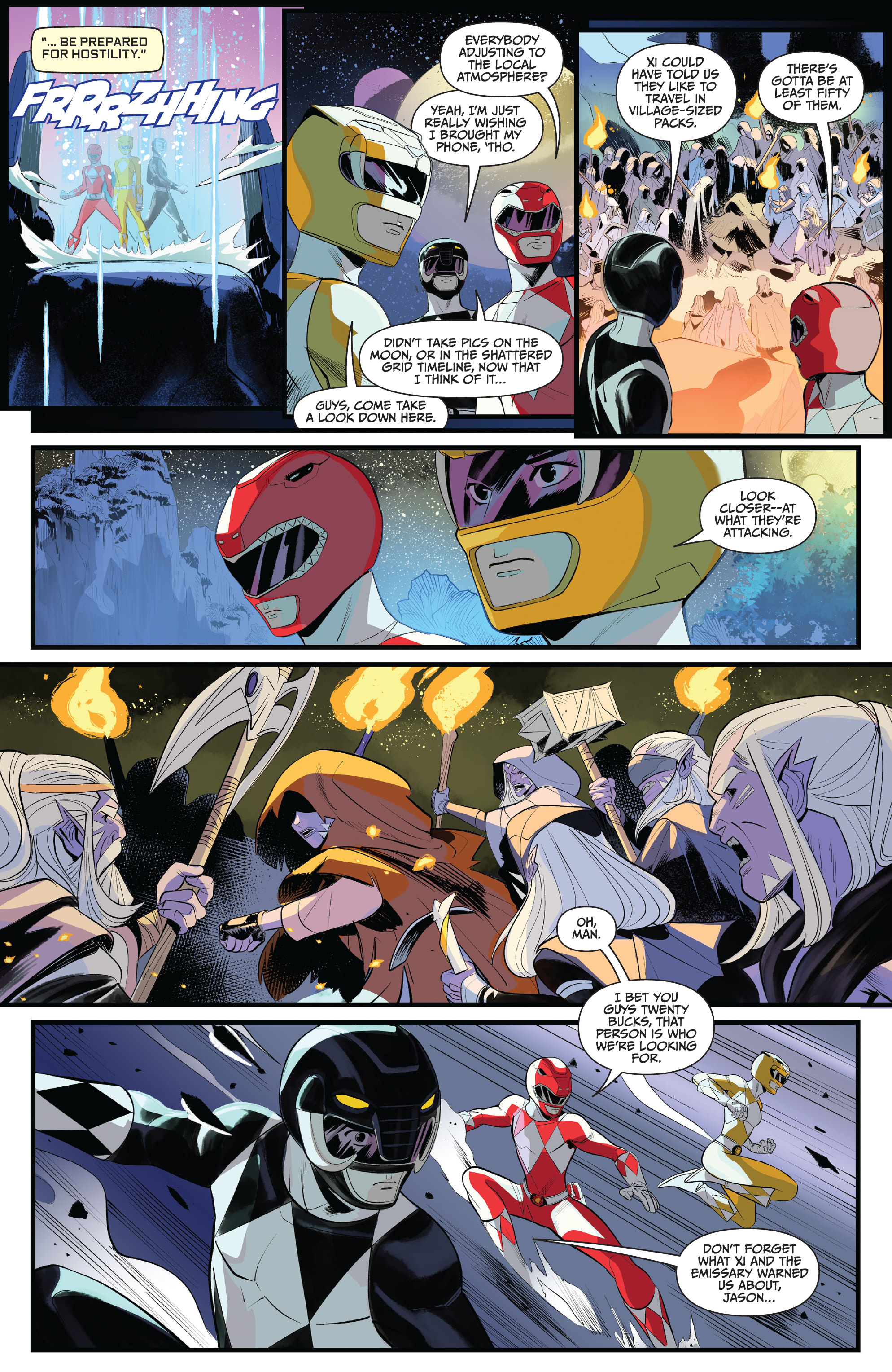 Read online Saban's Go Go Power Rangers comic -  Issue #29 - 23