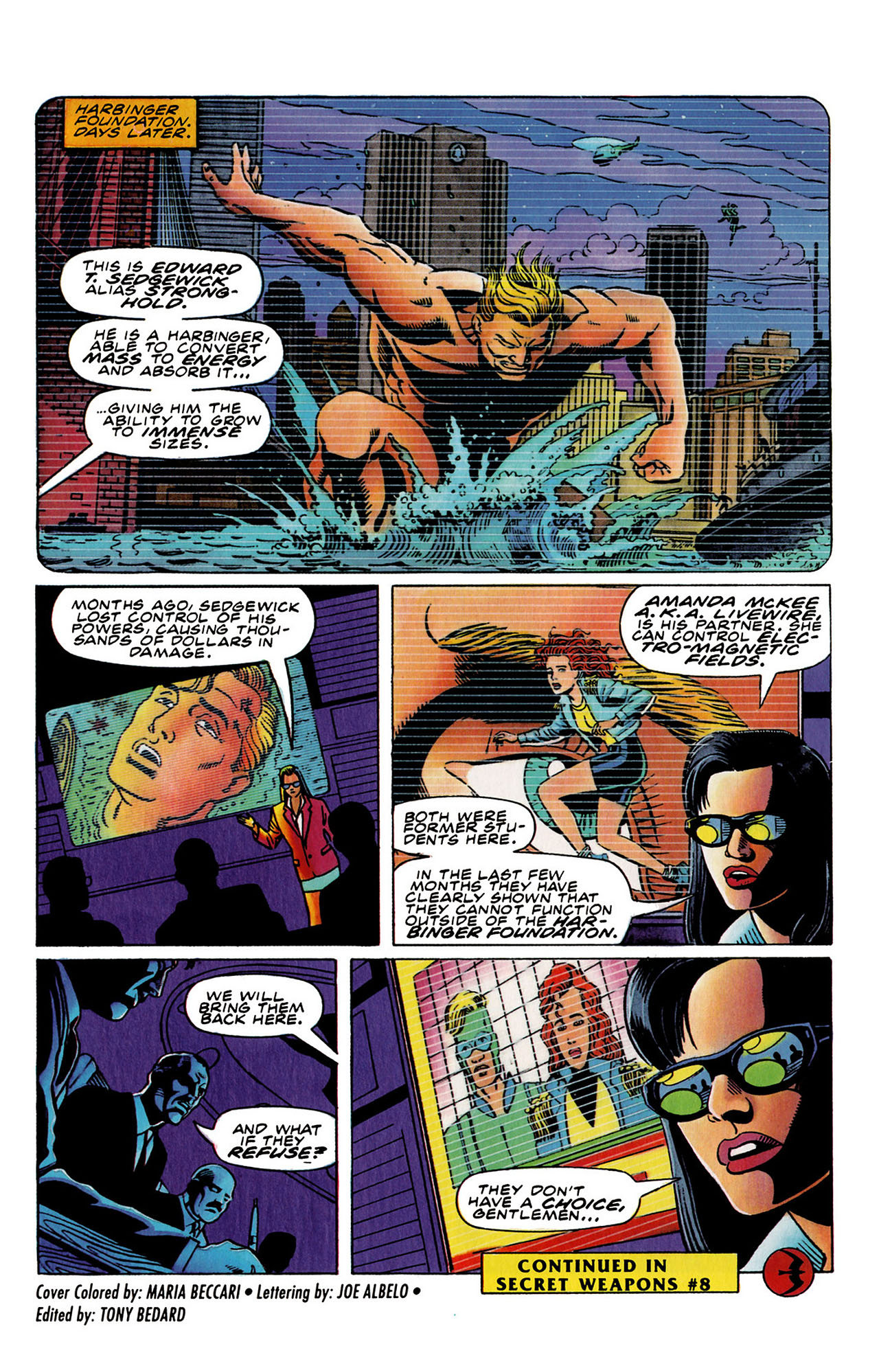Read online Harbinger (1992) comic -  Issue #28 - 22