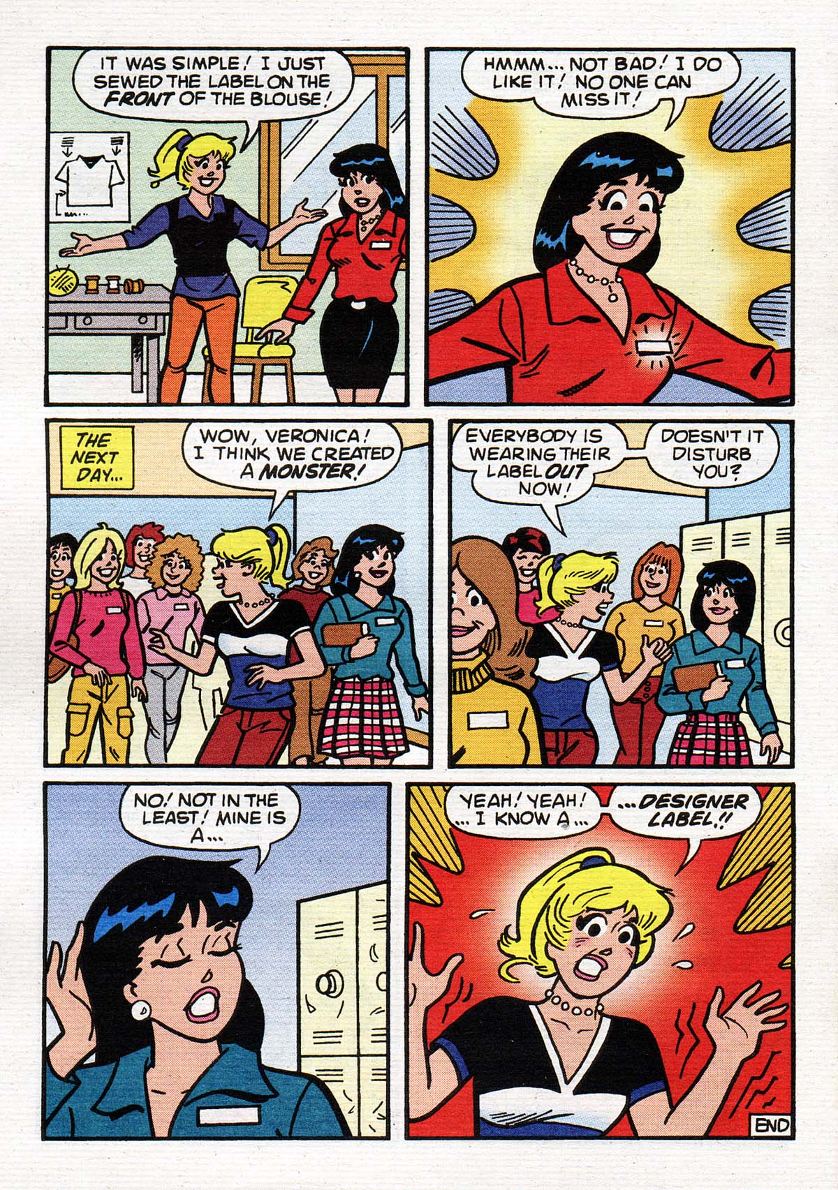 Read online Betty and Veronica Digest Magazine comic -  Issue #144 - 13