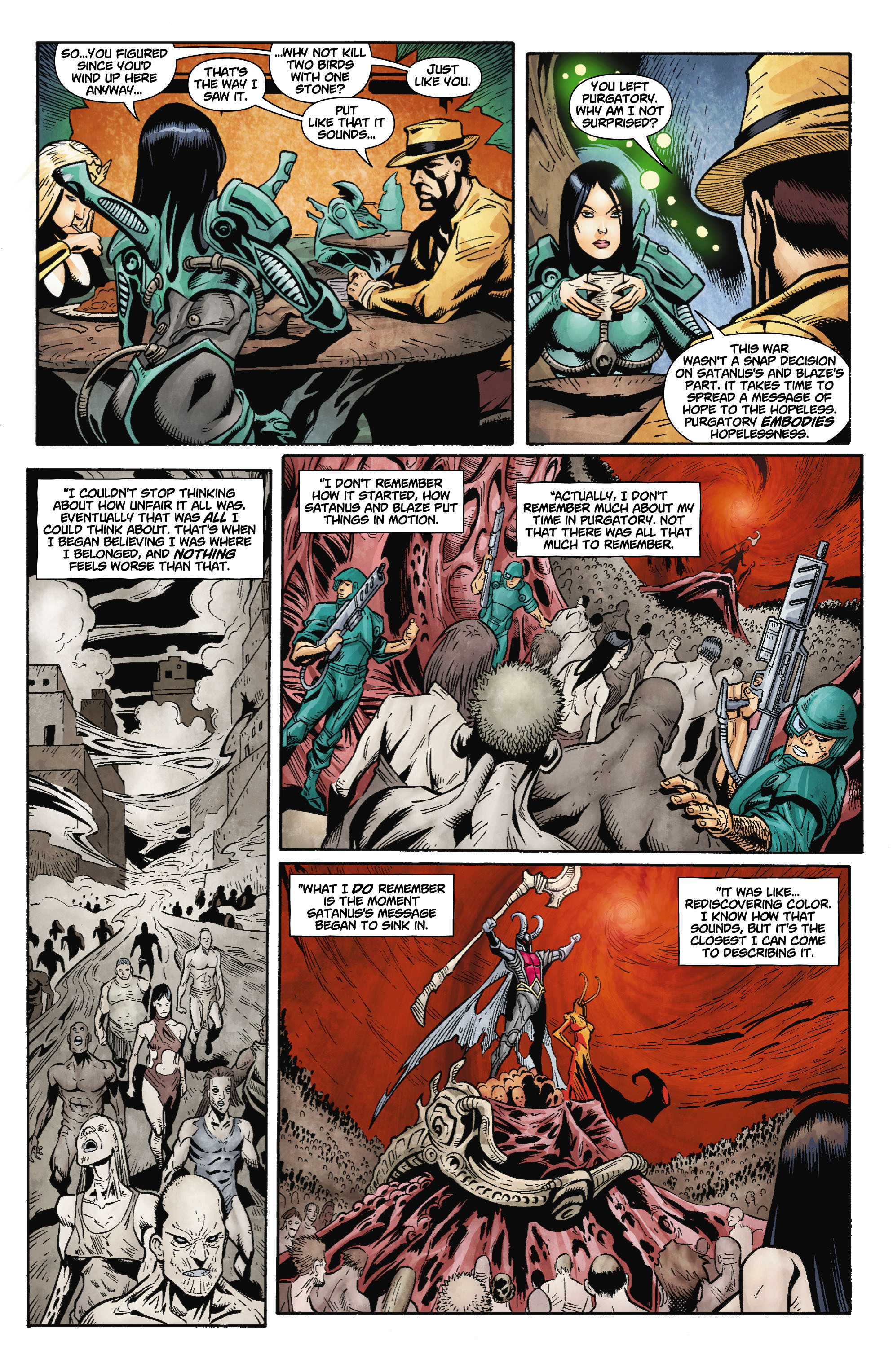 Read online Reign in Hell comic -  Issue #5 - 28