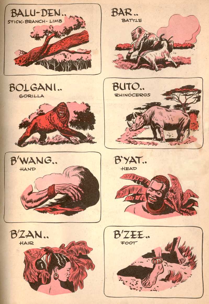 Read online Tarzan (1948) comic -  Issue #1 - 35