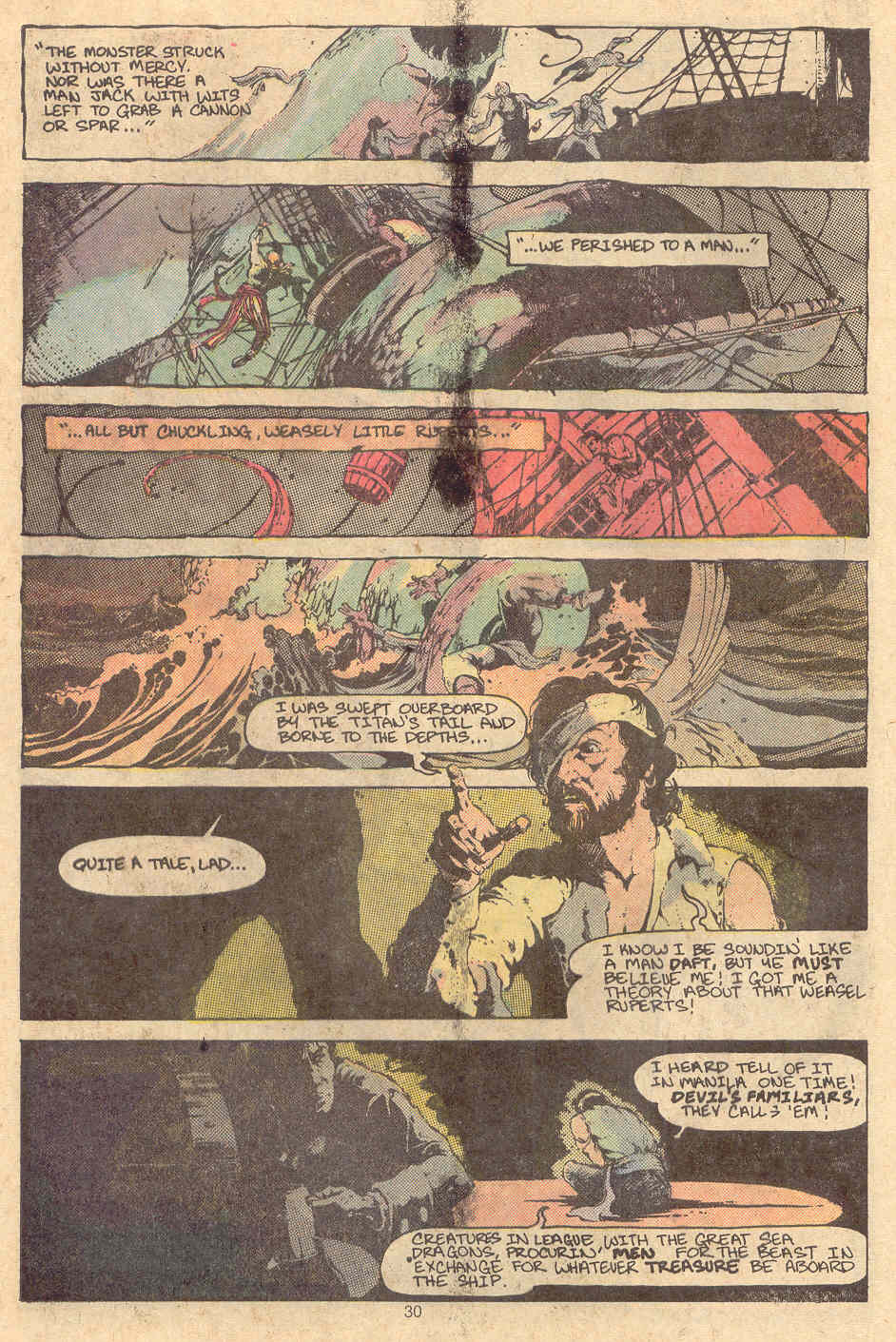 Read online Captain Victory and the Galactic Rangers (1981) comic -  Issue #12 - 31