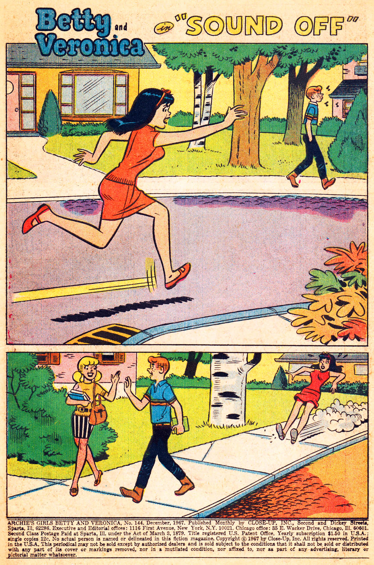Read online Archie's Girls Betty and Veronica comic -  Issue #144 - 3