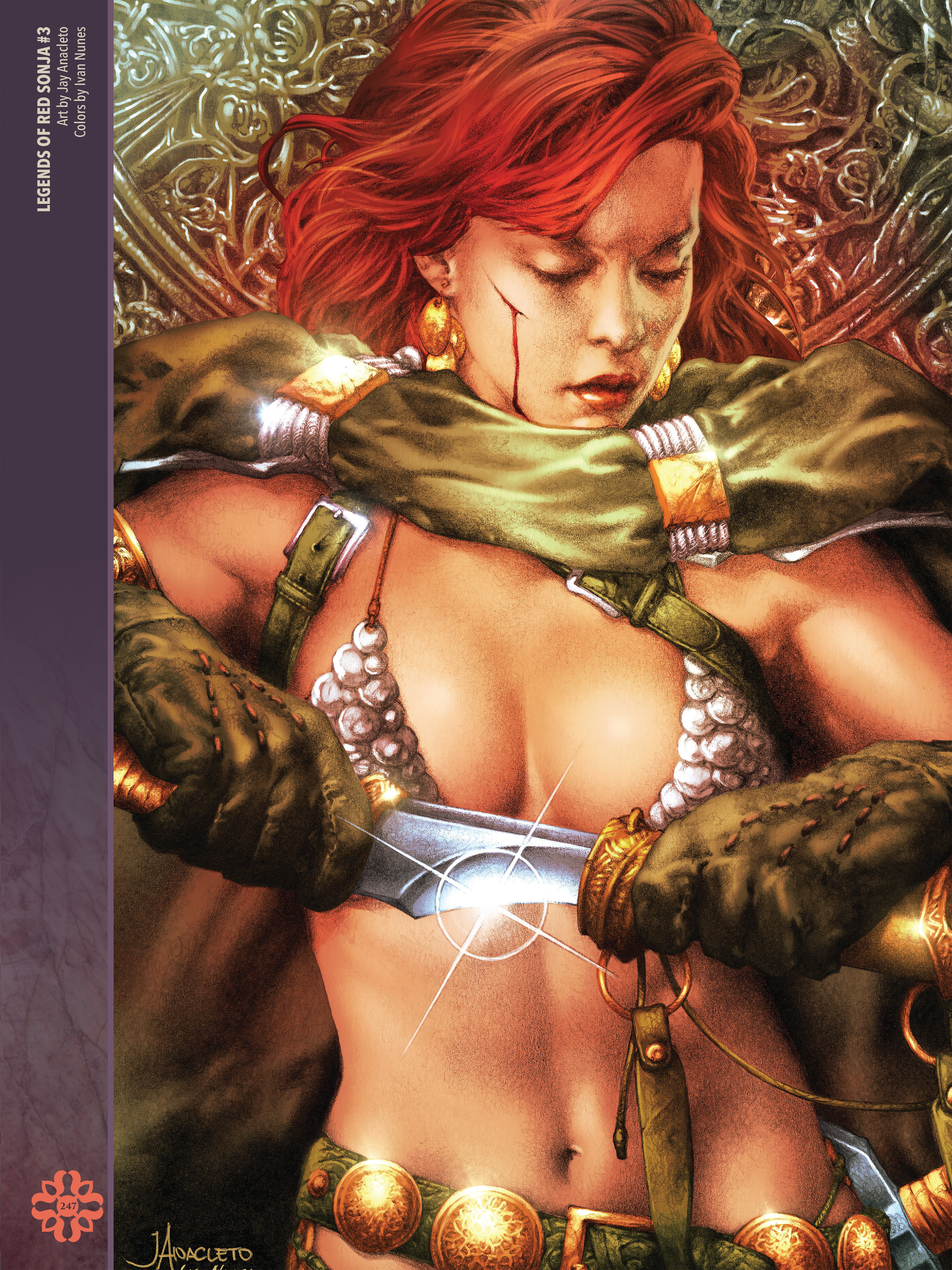 Read online The Art of Red Sonja comic -  Issue # TPB 2 (Part 3) - 48