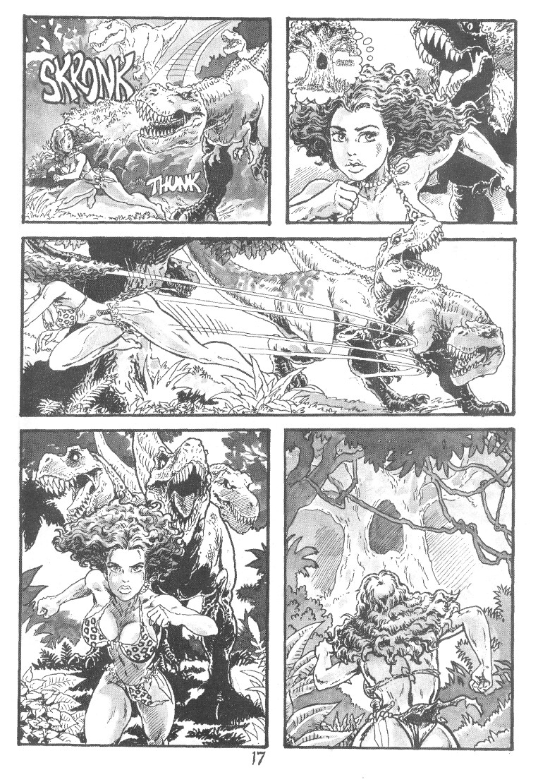 Read online Cavewoman: Rain comic -  Issue #3 - 21