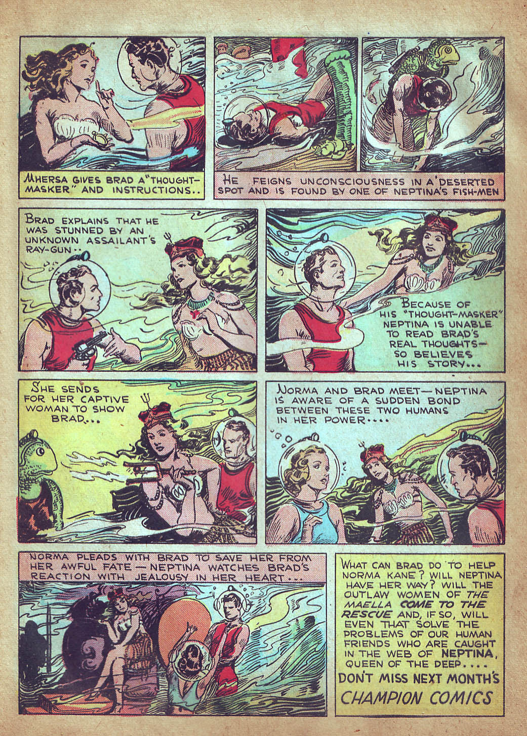 Read online Champion Comics comic -  Issue #3 - 21