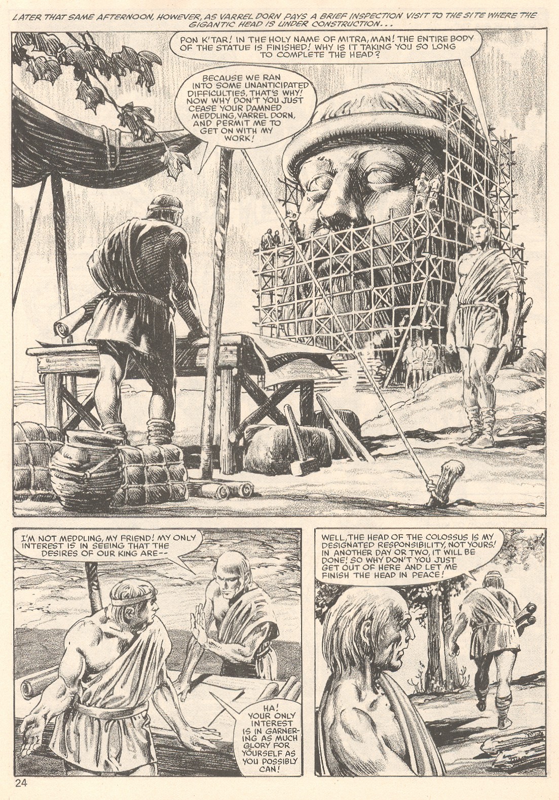 Read online The Savage Sword Of Conan comic -  Issue #80 - 24