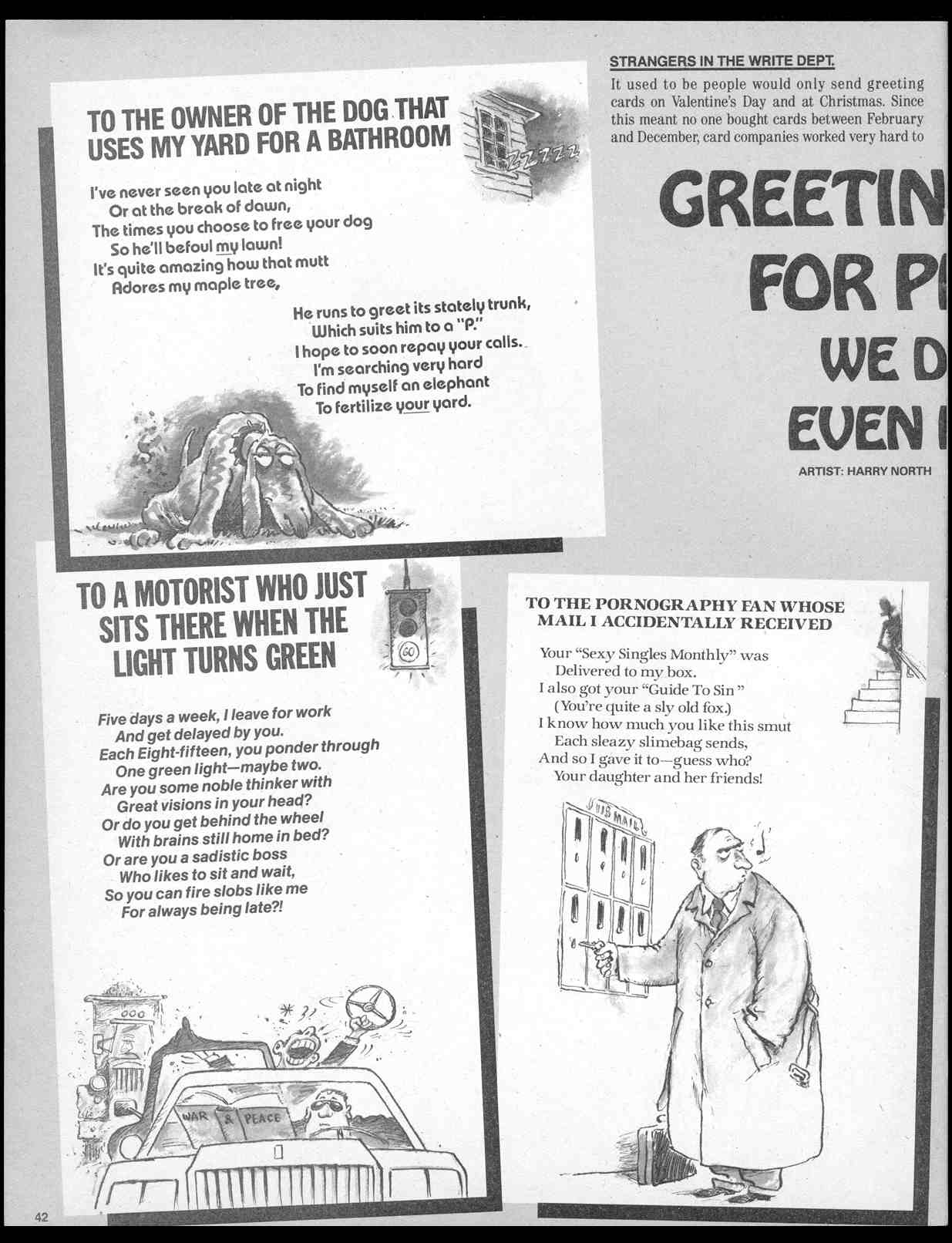 Read online MAD comic -  Issue #296 - 44