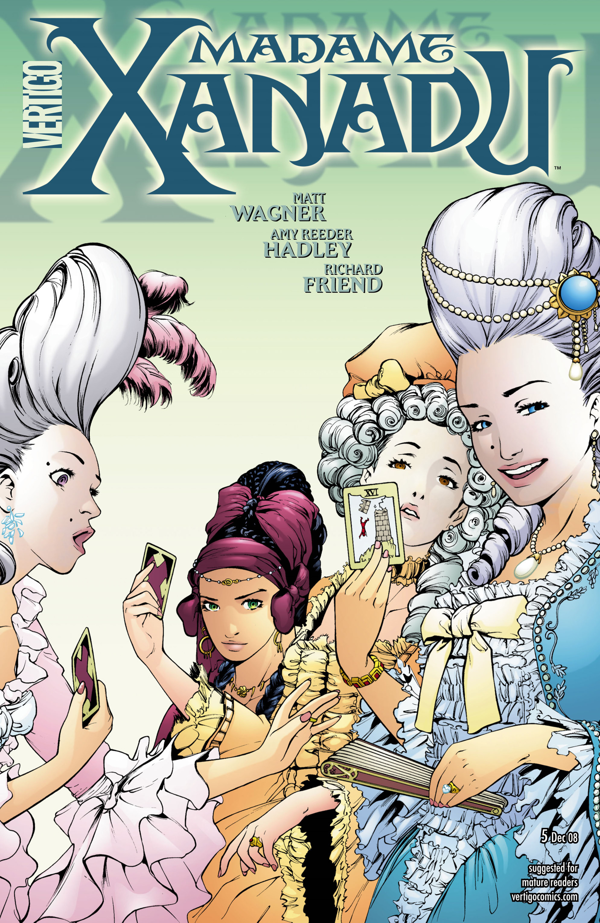 Read online Madame Xanadu comic -  Issue #5 - 1