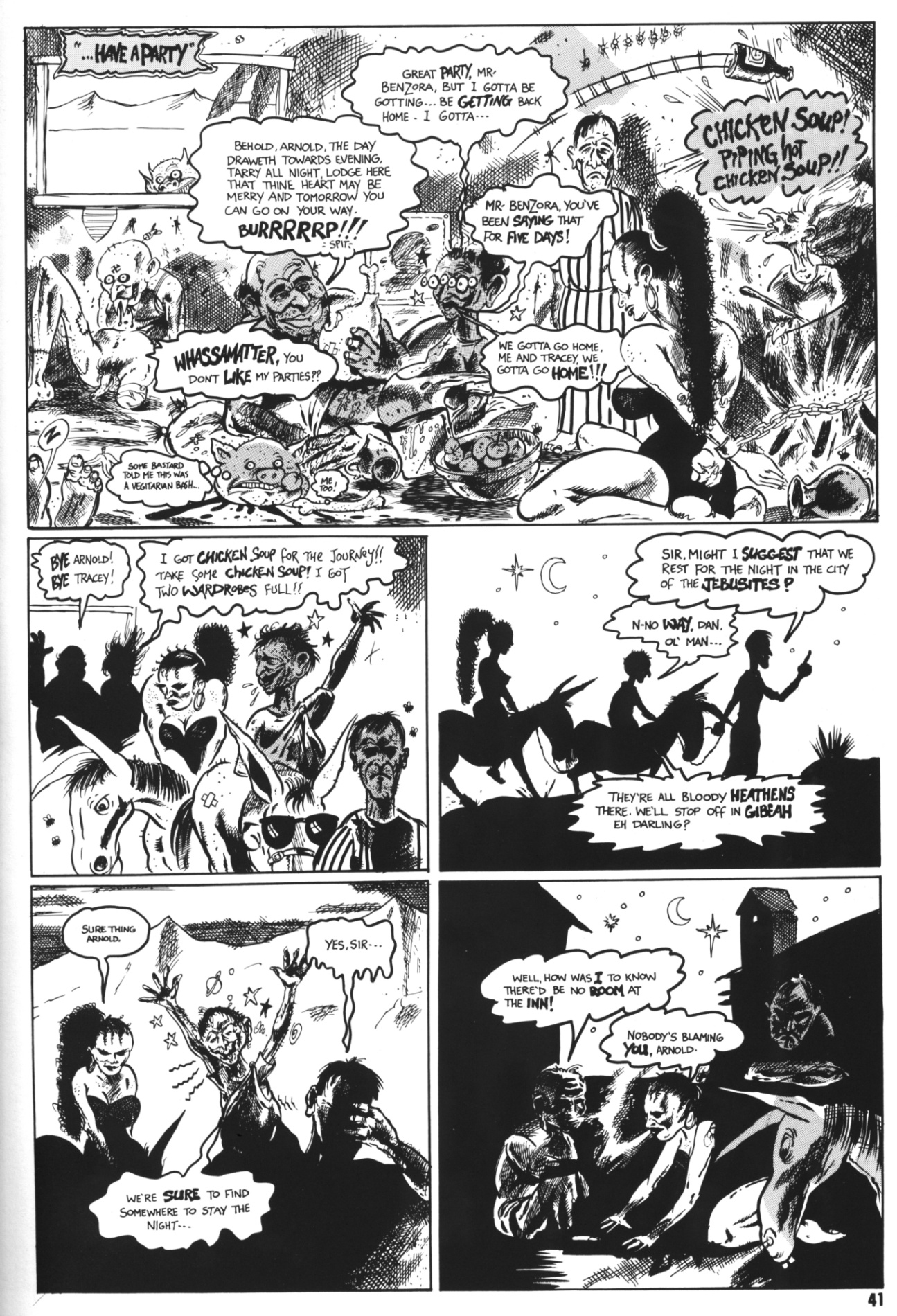 Read online Outrageous Tales From The Old Testament comic -  Issue # Full - 43