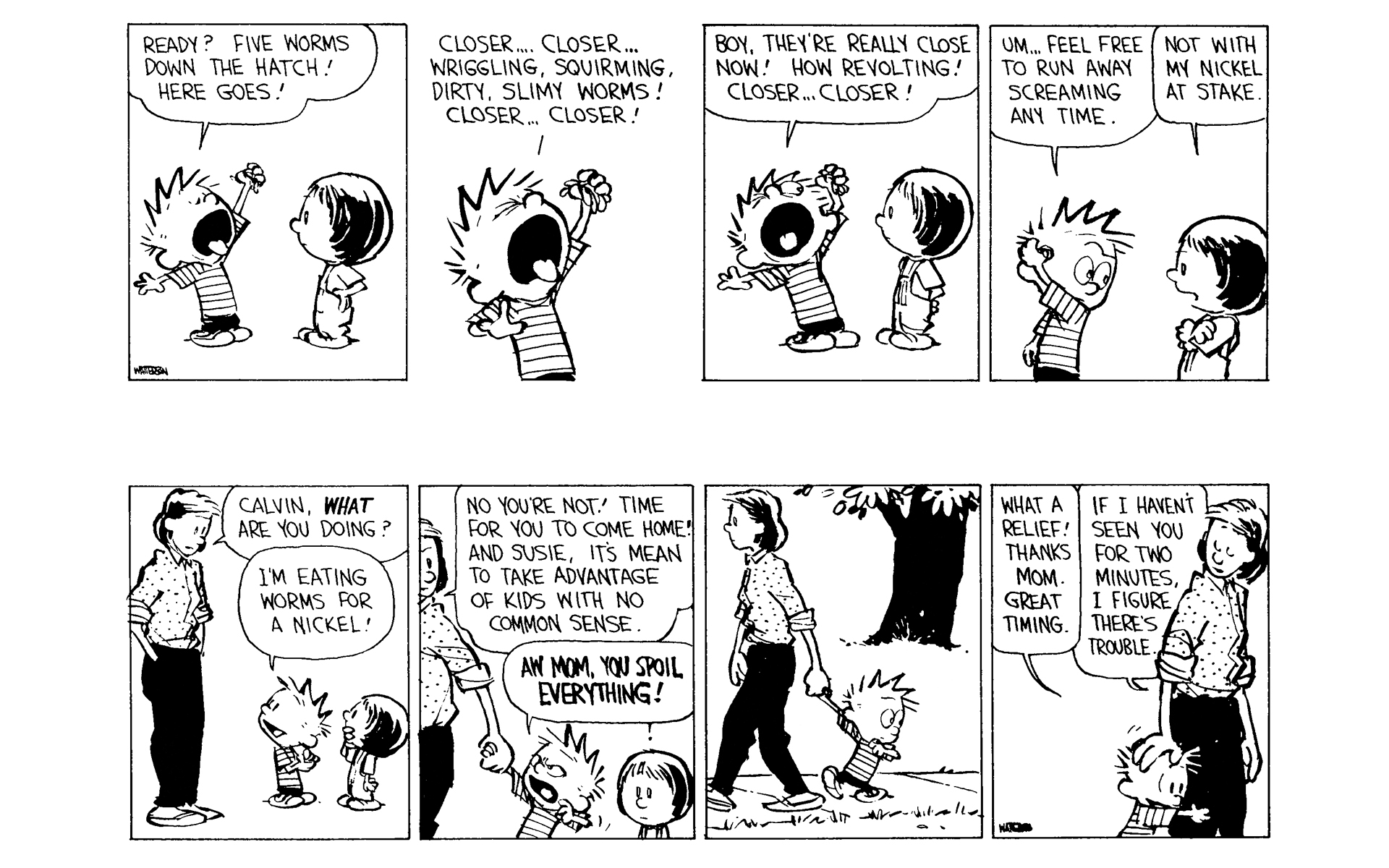 Read online Calvin and Hobbes comic -  Issue #9 - 116