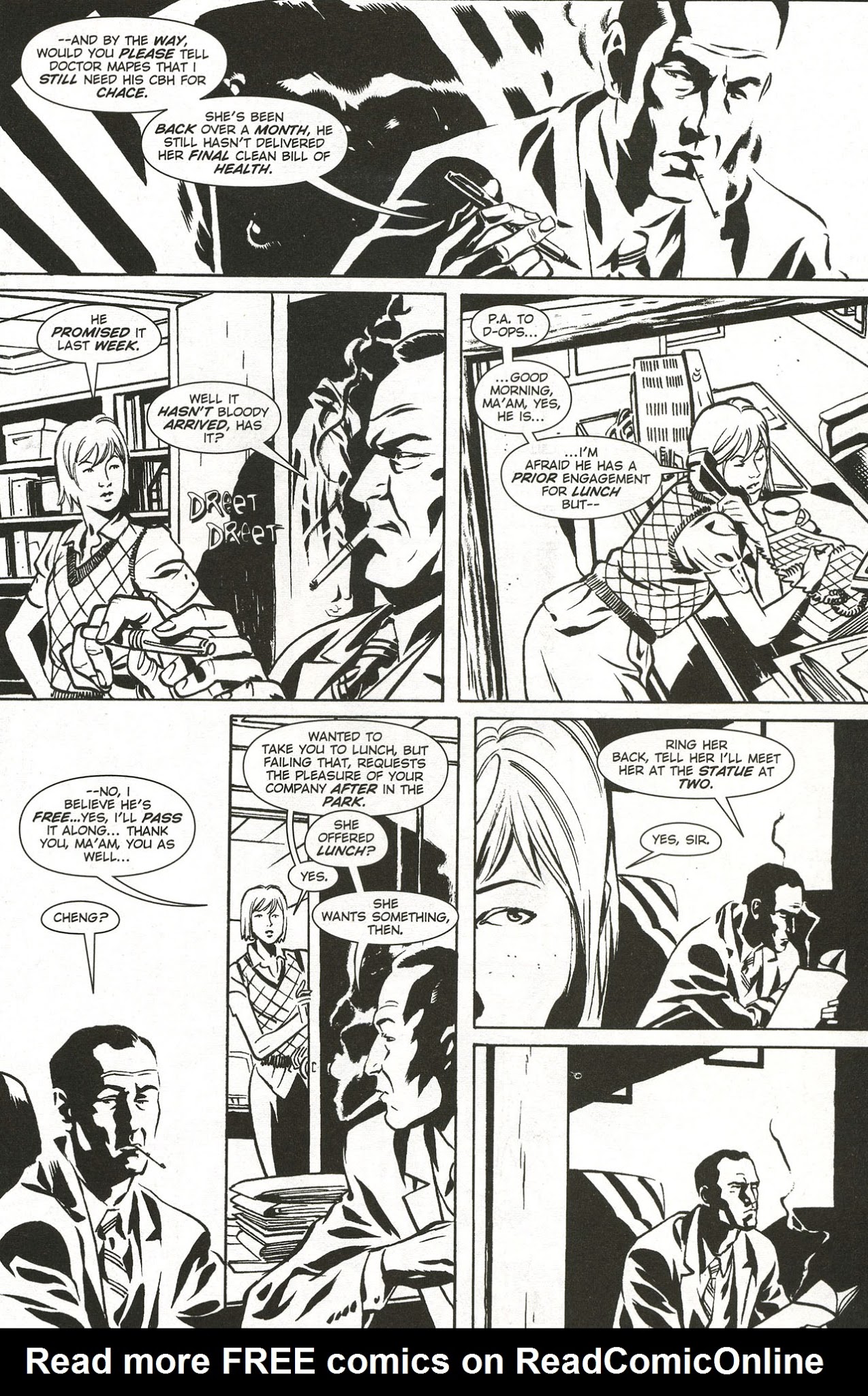 Read online Queen & Country comic -  Issue #30 - 5