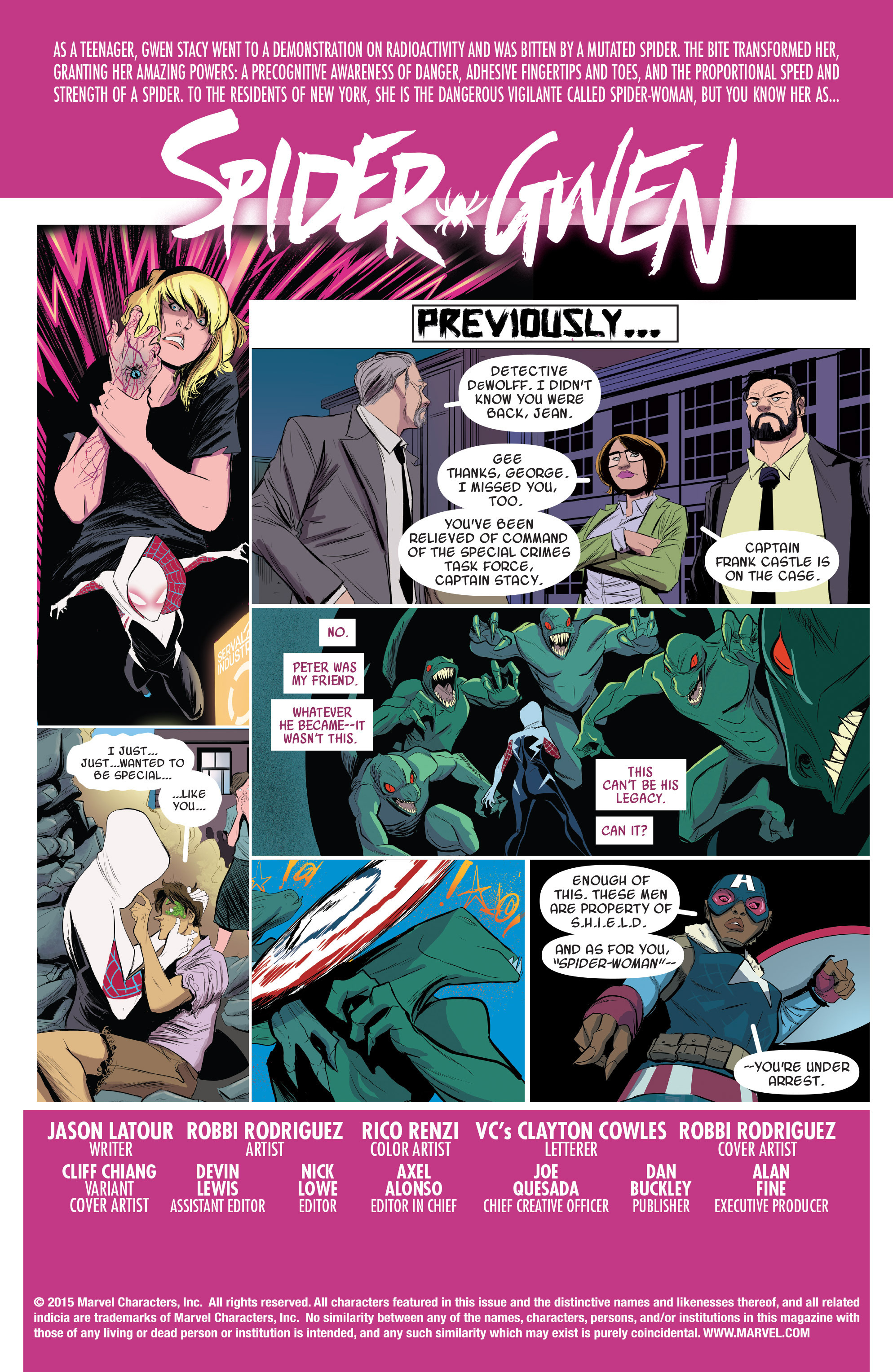 Read online Spider-Gwen [II] comic -  Issue #2 - 2