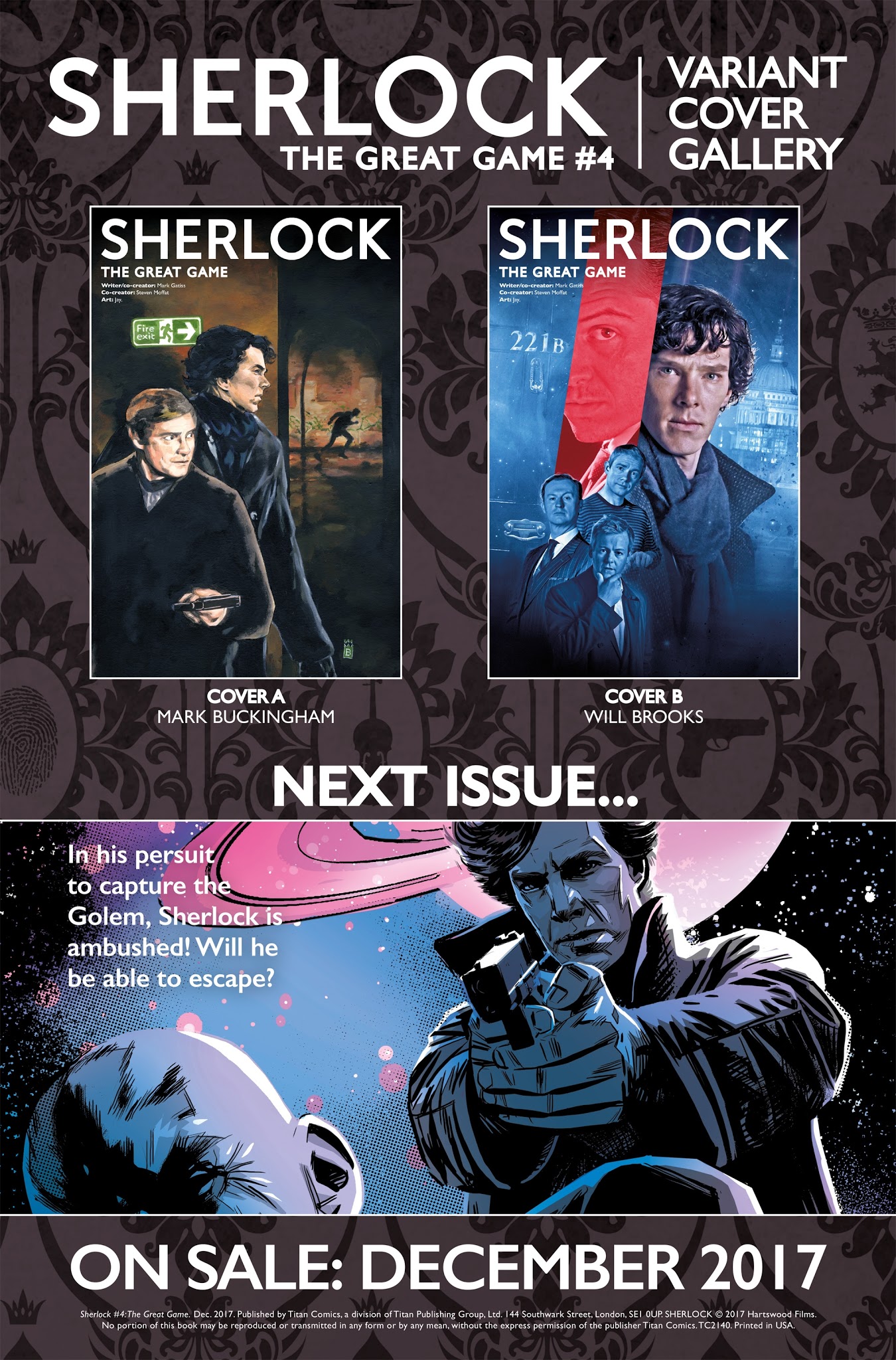 Read online Sherlock: The Great Game comic -  Issue #4 - 46