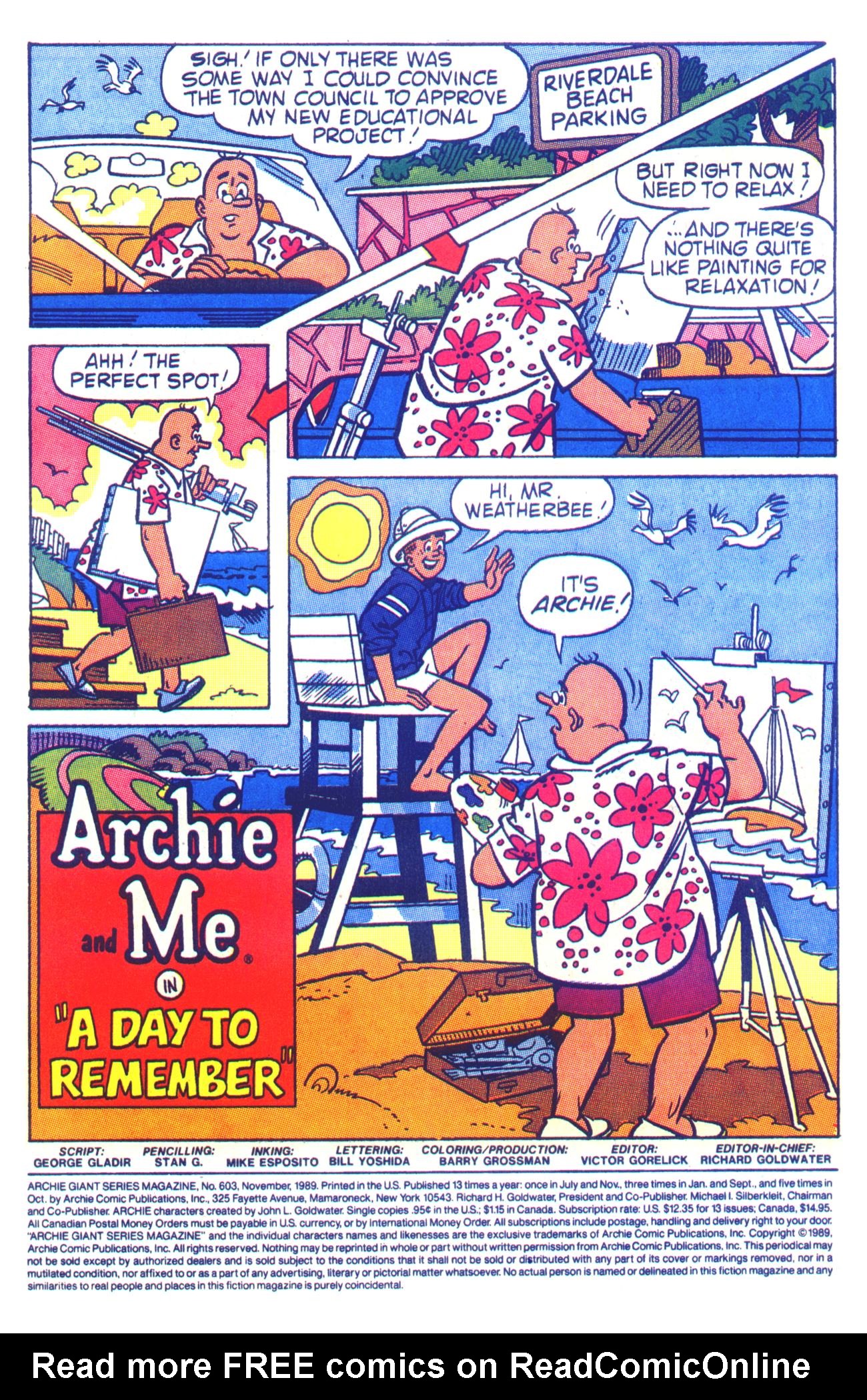 Read online Archie Giant Series Magazine comic -  Issue #603 - 3