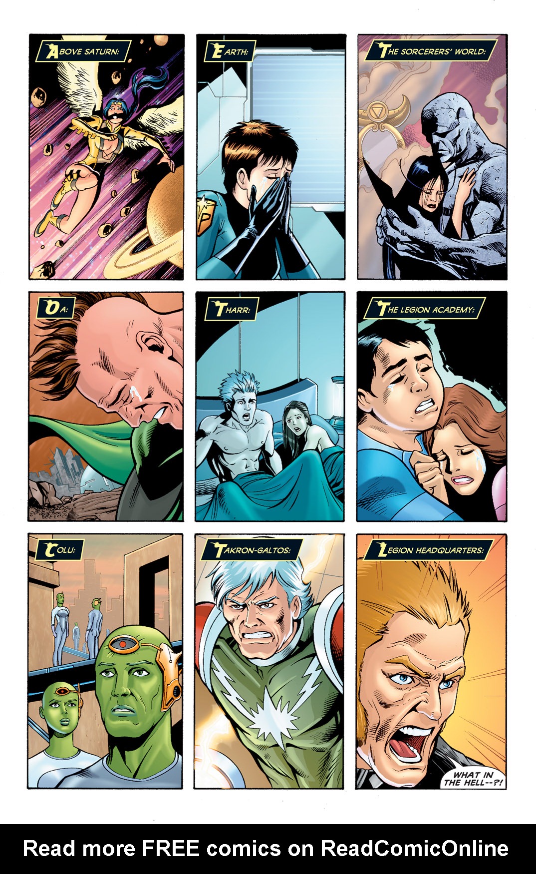 Read online Legion of Super-Heroes (2010) comic -  Issue #1 - 38