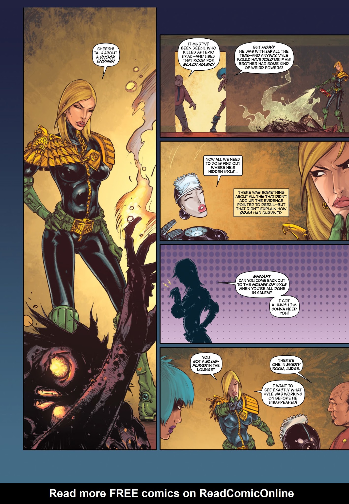Read online Judge Anderson: The Psi Files comic -  Issue # TPB 5 - 167
