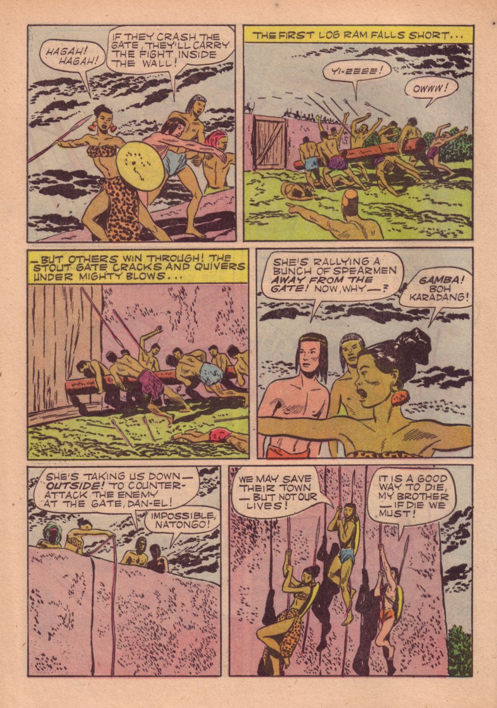 Read online Tarzan (1948) comic -  Issue #28 - 32