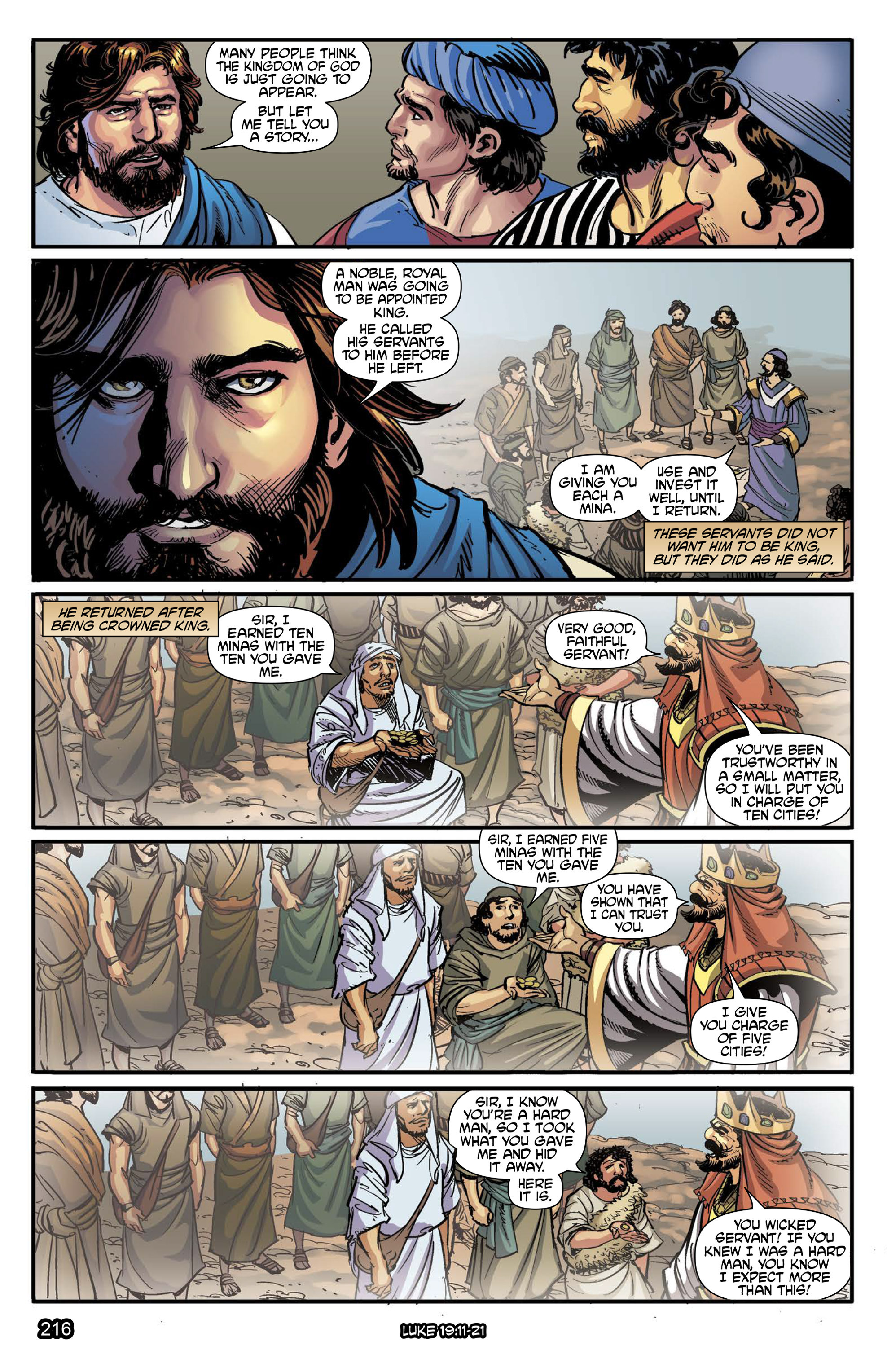 Read online The Kingstone Bible comic -  Issue #9 - 220